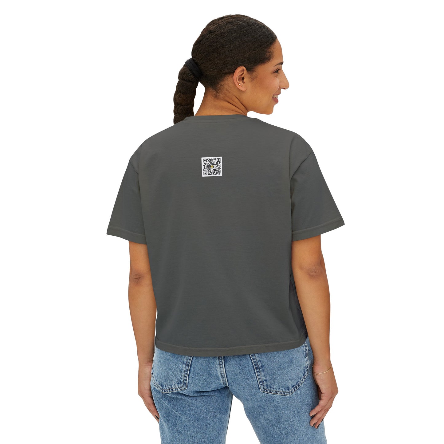 I.O.V-WYA Curacao Women's Boxy Tee