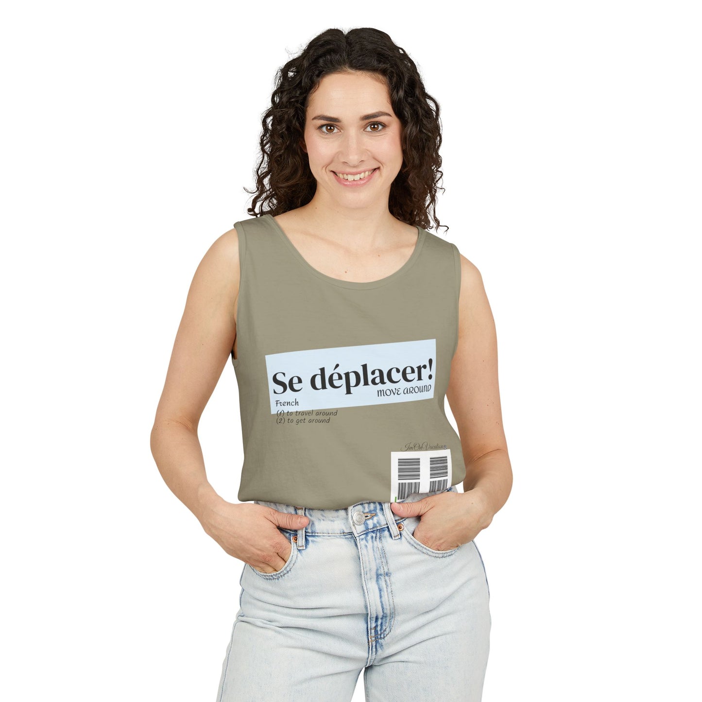 I.O.V-Move Around FL24-Unisex Garment-Dyed Tank Top