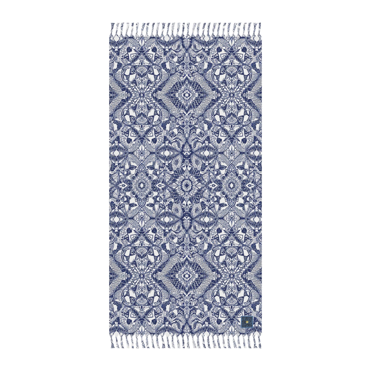 I.O.V-MC Blue Bohemian Beach Blanket