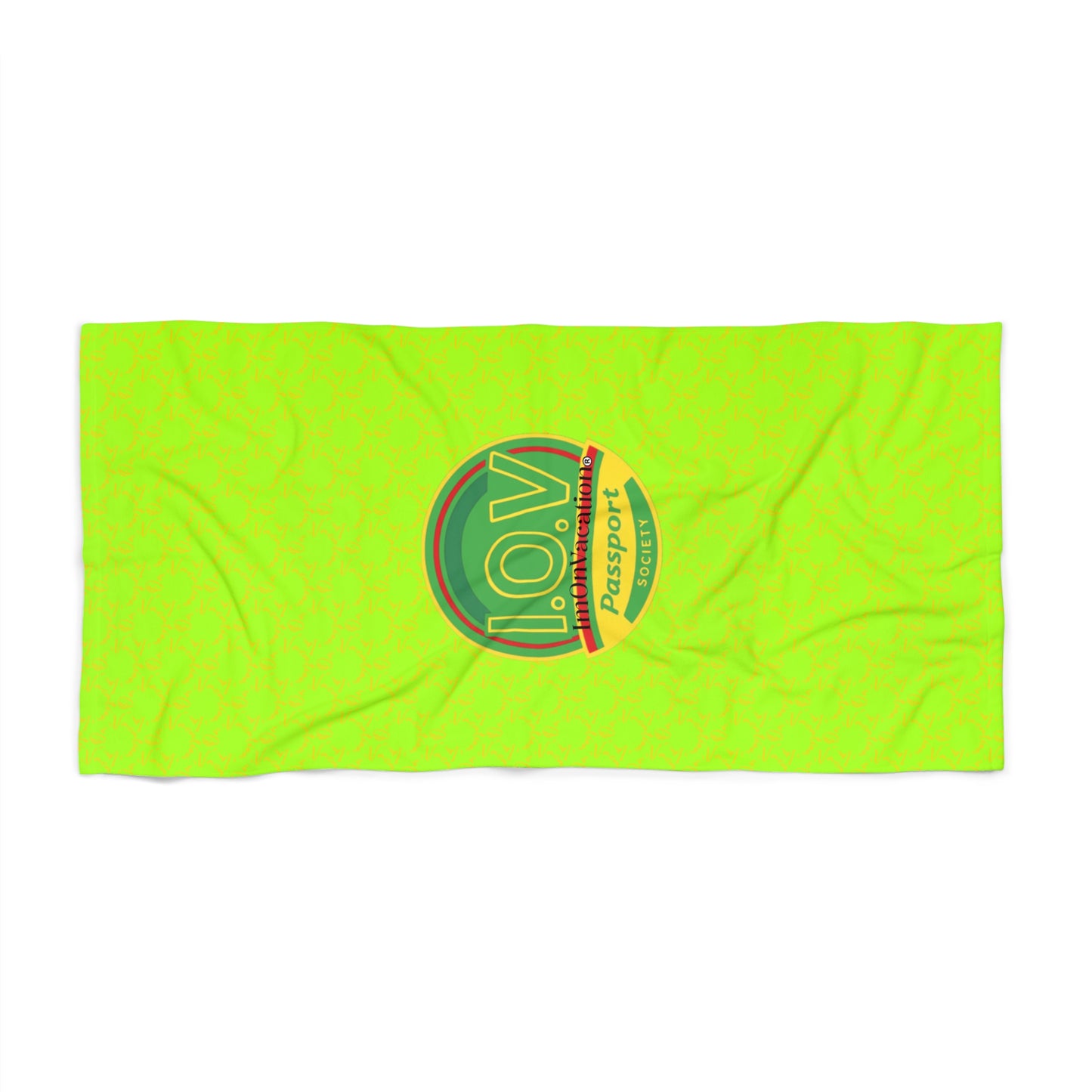 I.O.V-PS Lime Beach Towel