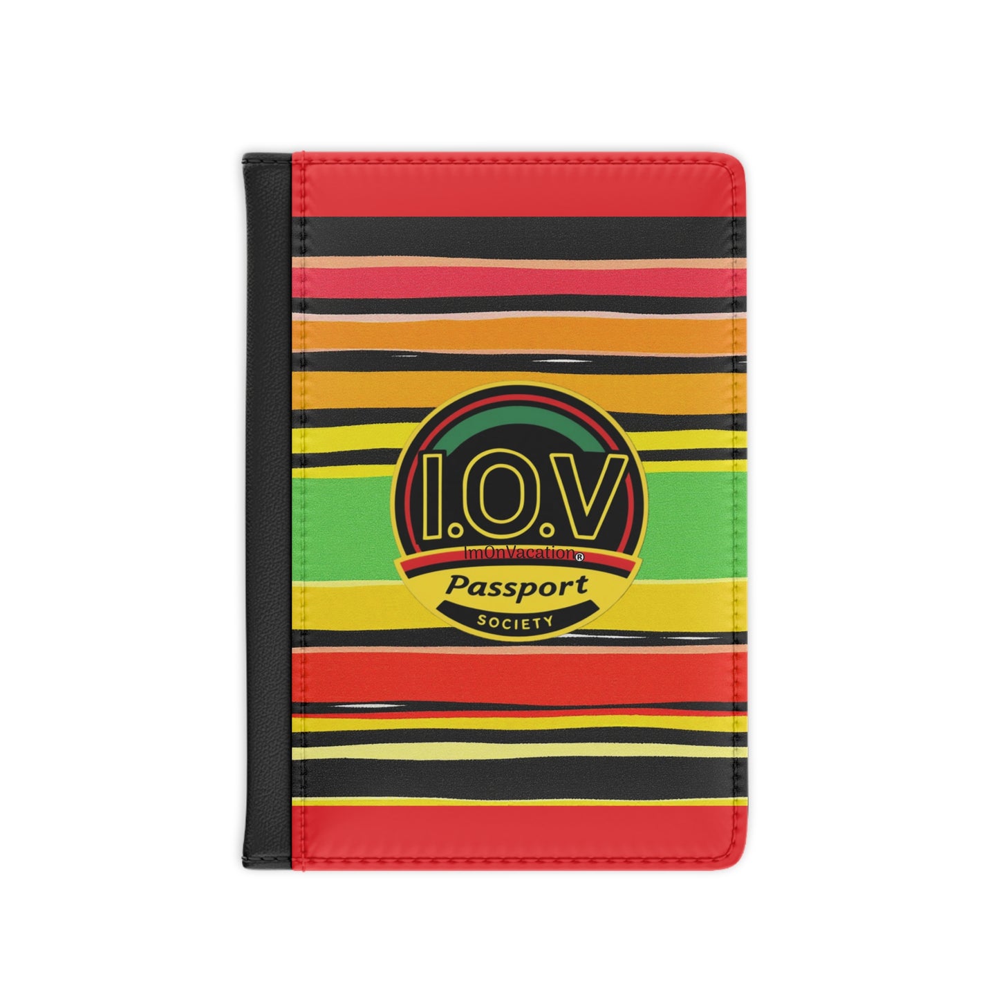I.O.V- Red Stripe PS Passport Wallet