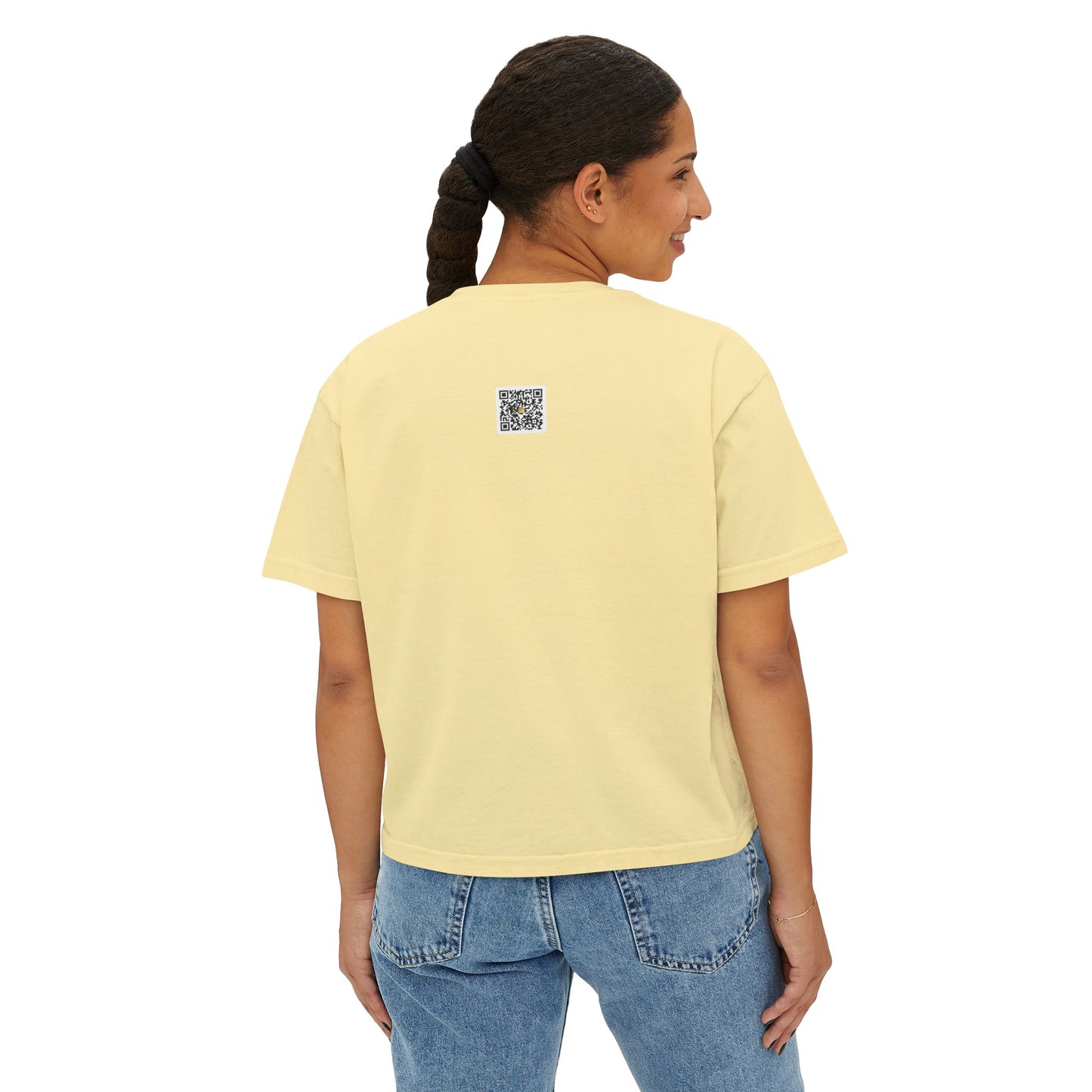I.O.V-WYA Curacao Women's Boxy Tee