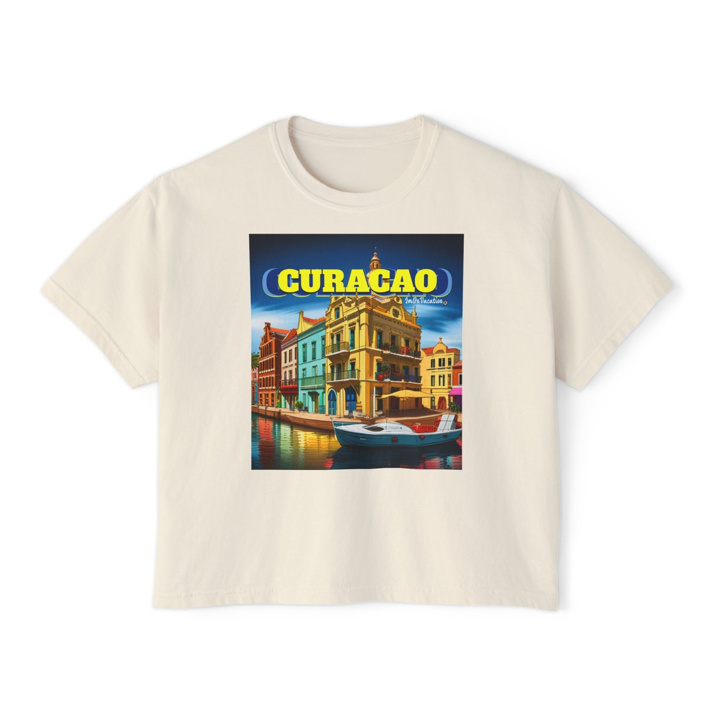 I.O.V-WYA Curacao Women's Boxy Tee