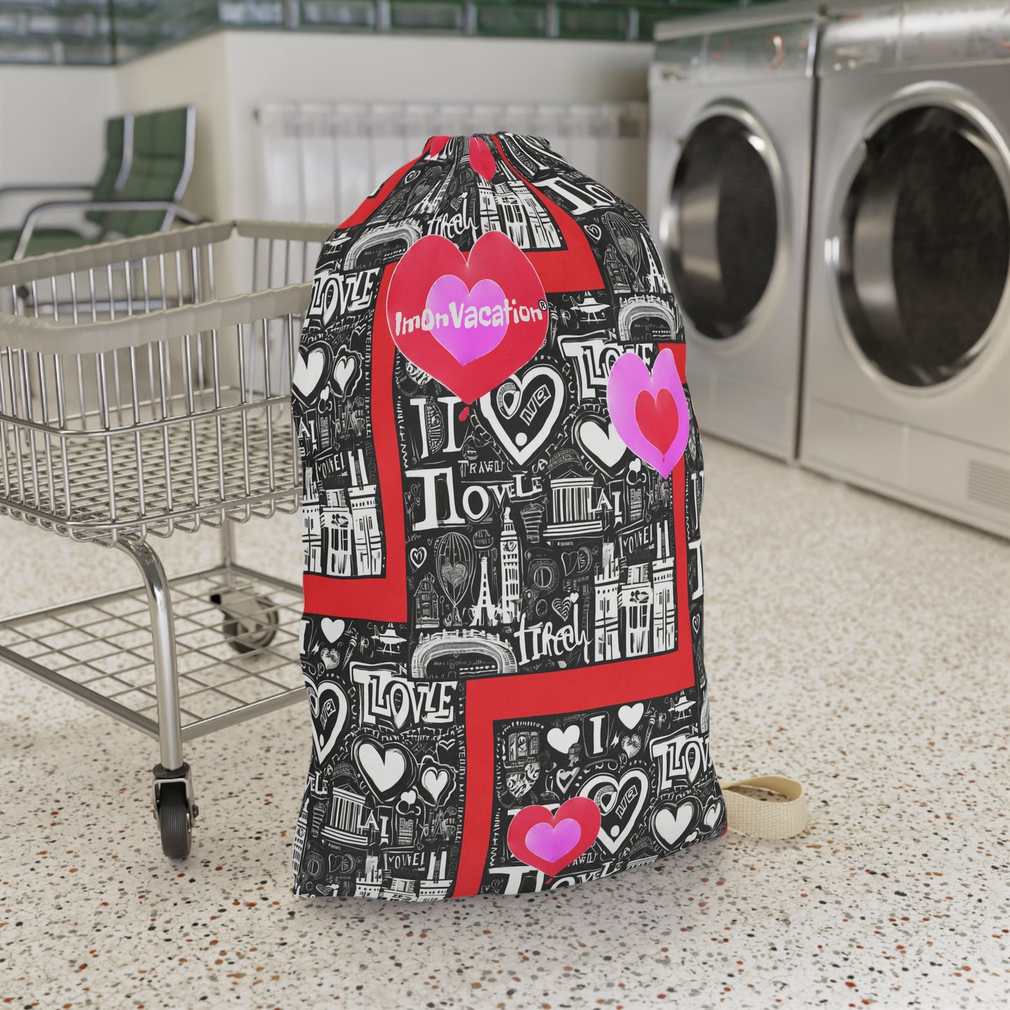 I.O.V-Love Language Travel Laundry Bag