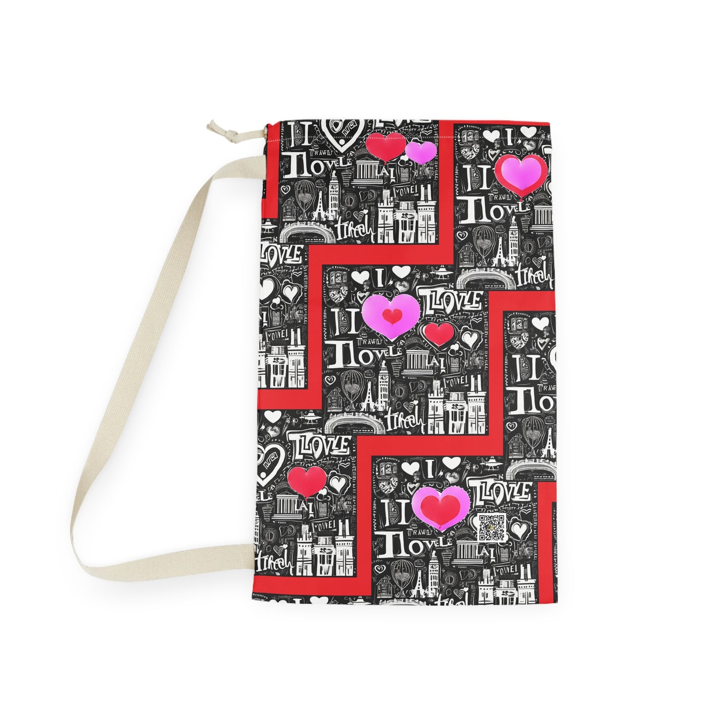 I.O.V-Love Language Travel Laundry Bag