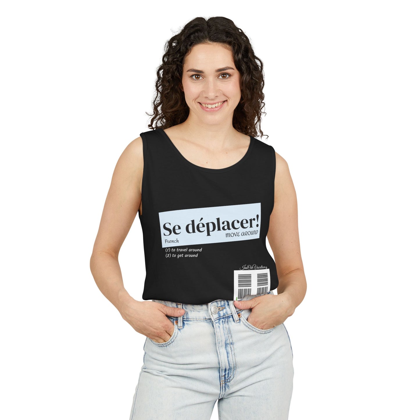 I.O.V-Move Around FL24-Unisex Garment-Dyed Tank Top