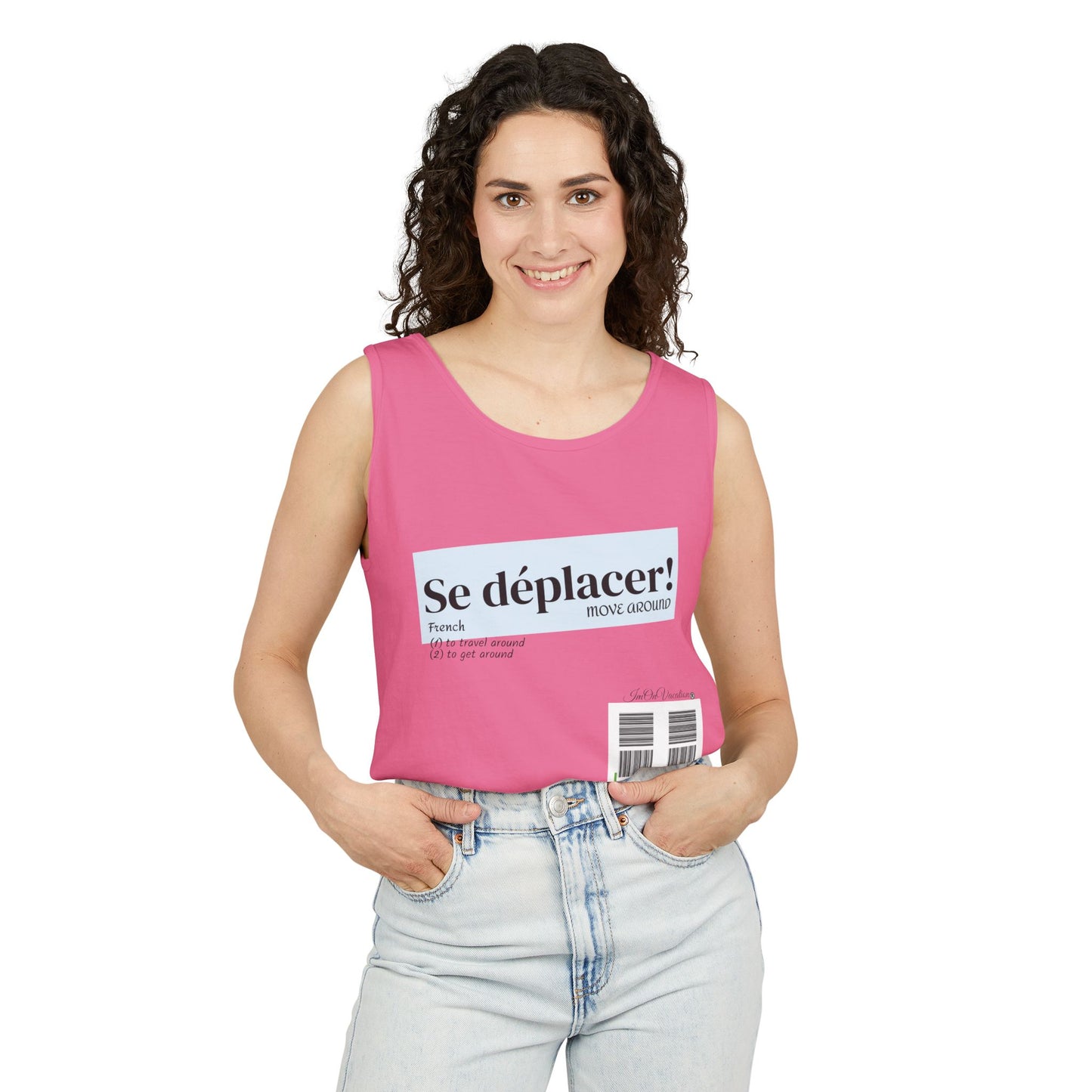 I.O.V-Move Around FL24-Unisex Garment-Dyed Tank Top
