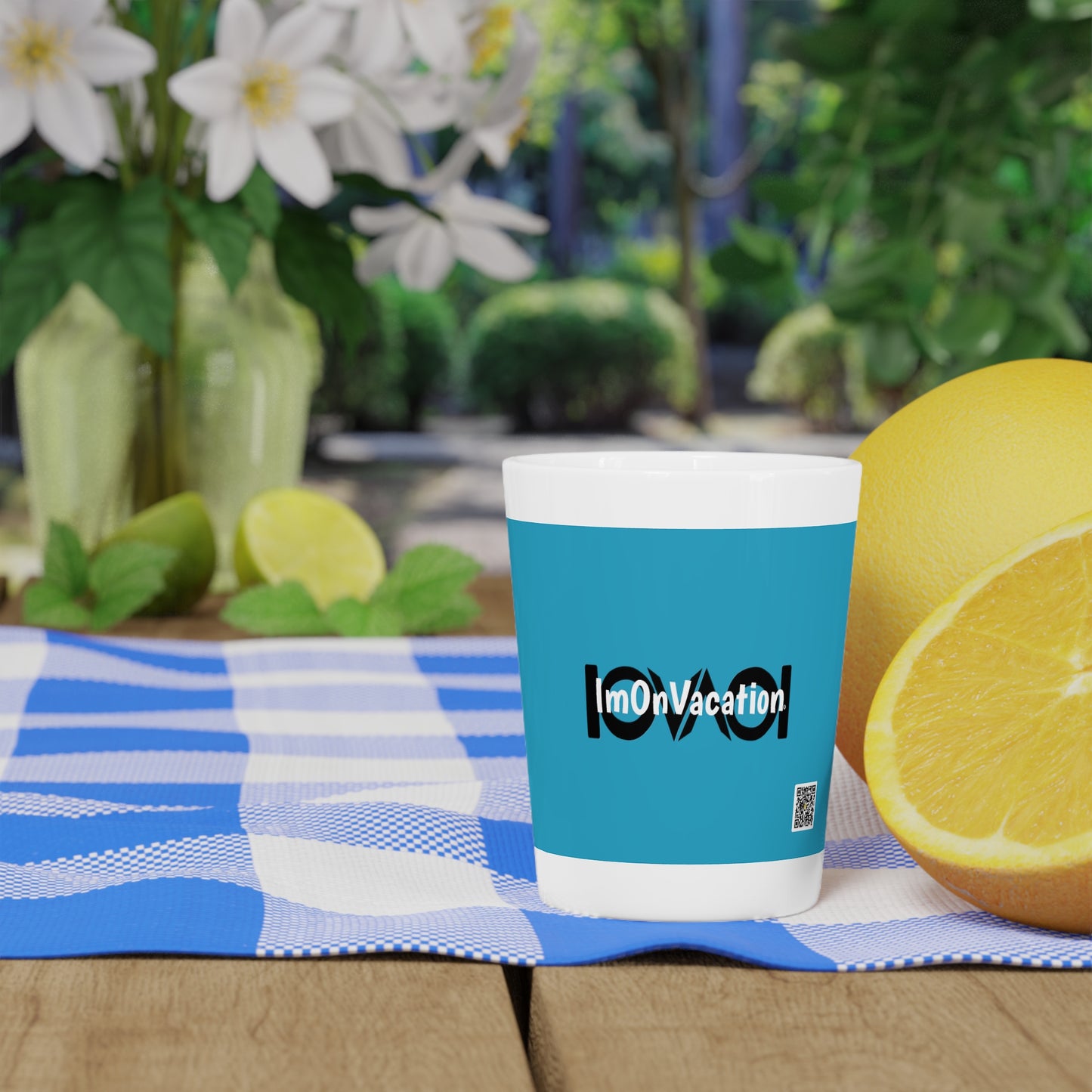 I.O.V-Blue Shot Glass