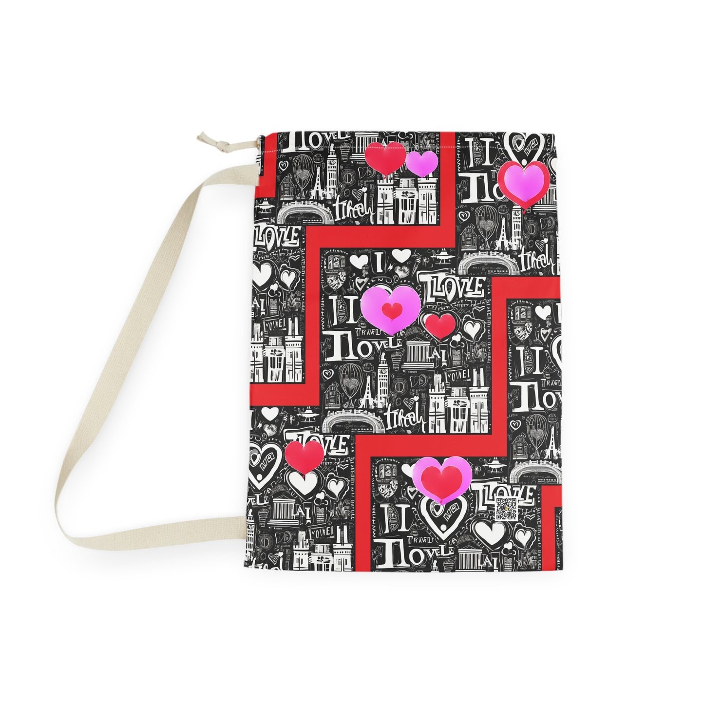 I.O.V-Love Language Travel Laundry Bag