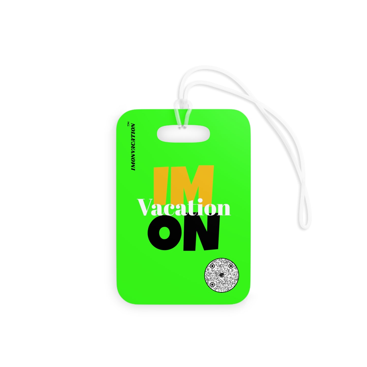 I.O.V-2024 Neon1 Green Bag Tag