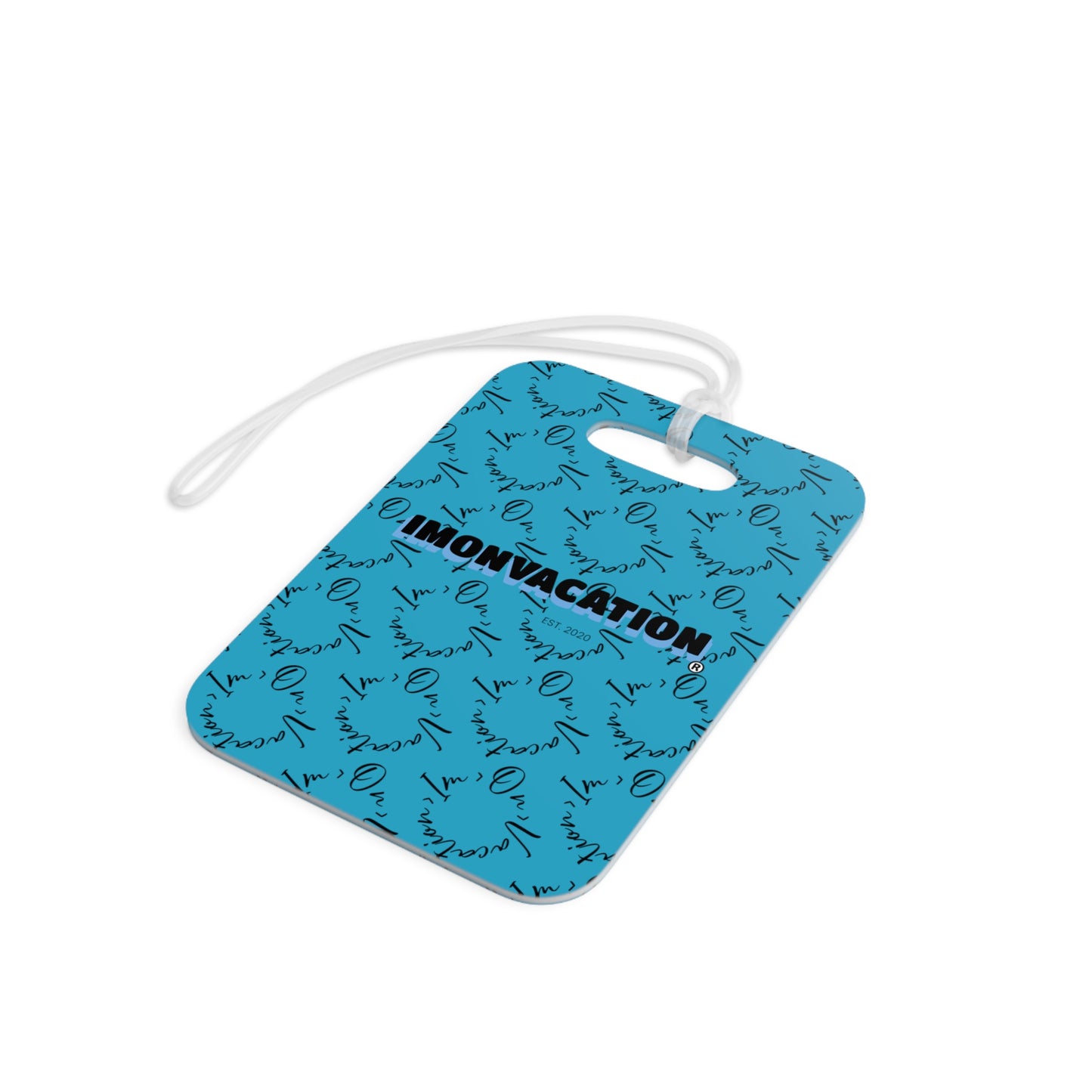 I.O.V-SPS23 Turquoise Luggage Tag