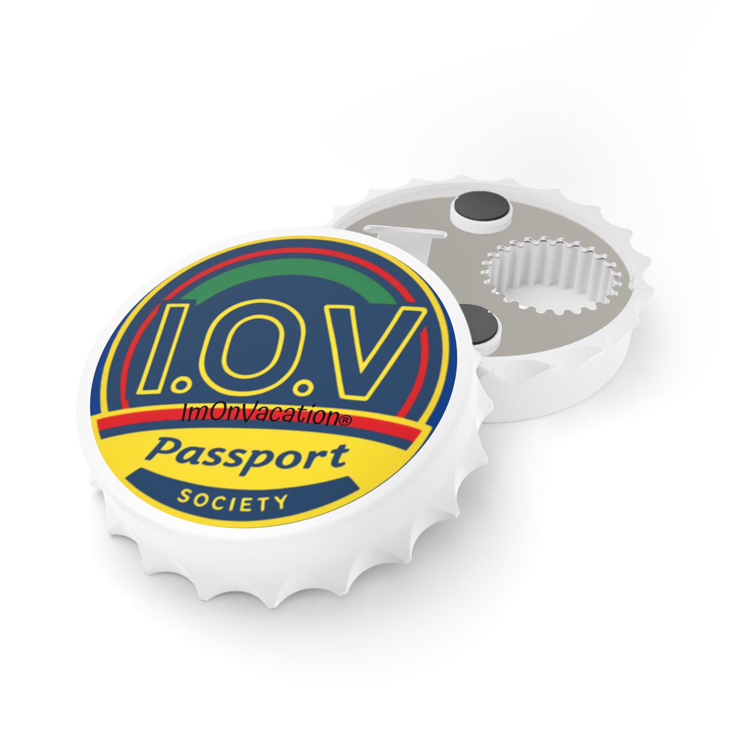 I.O.V-Navy Passport Society Retro Bottle Opener