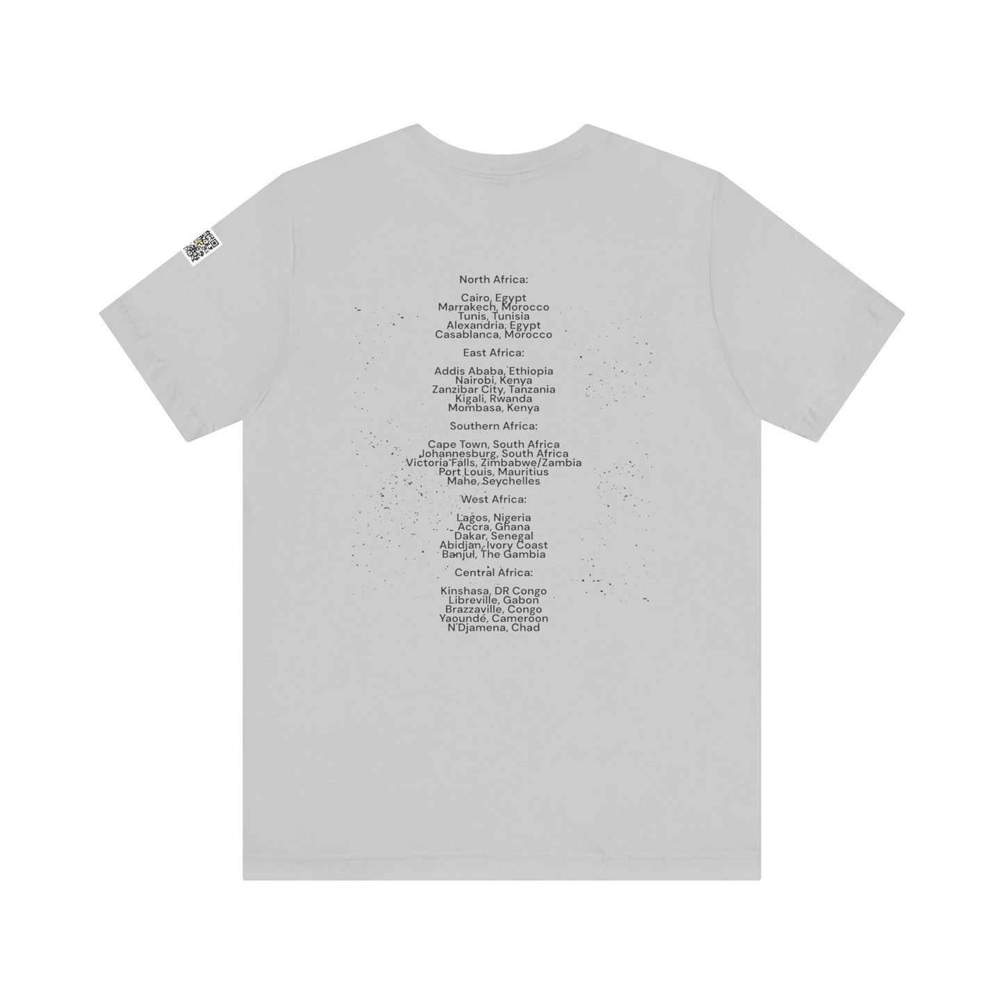 I.O.V-Africa-25 Cities to visit -Unisex Jersey Short Sleeve Tee