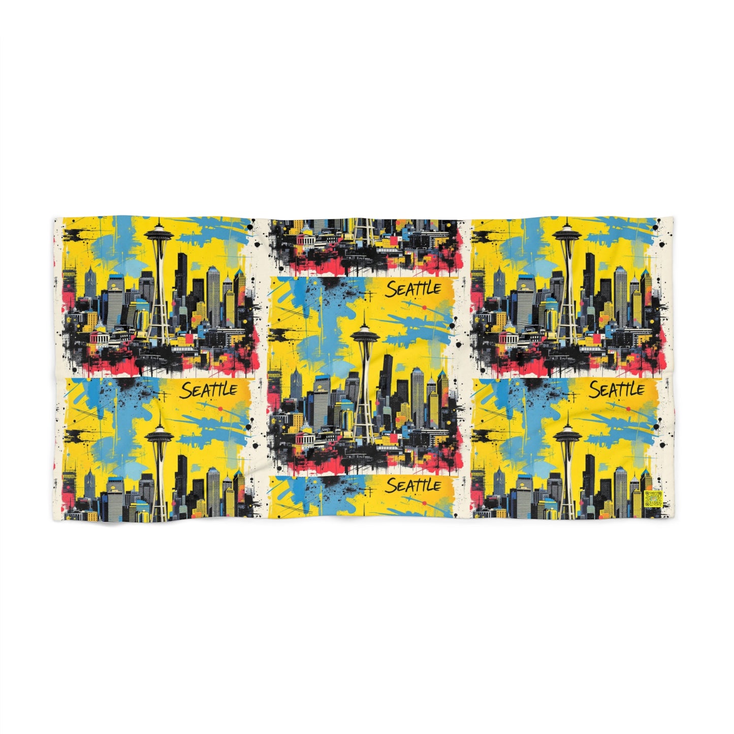 I.O.V-SEAsky1 Beach Towel