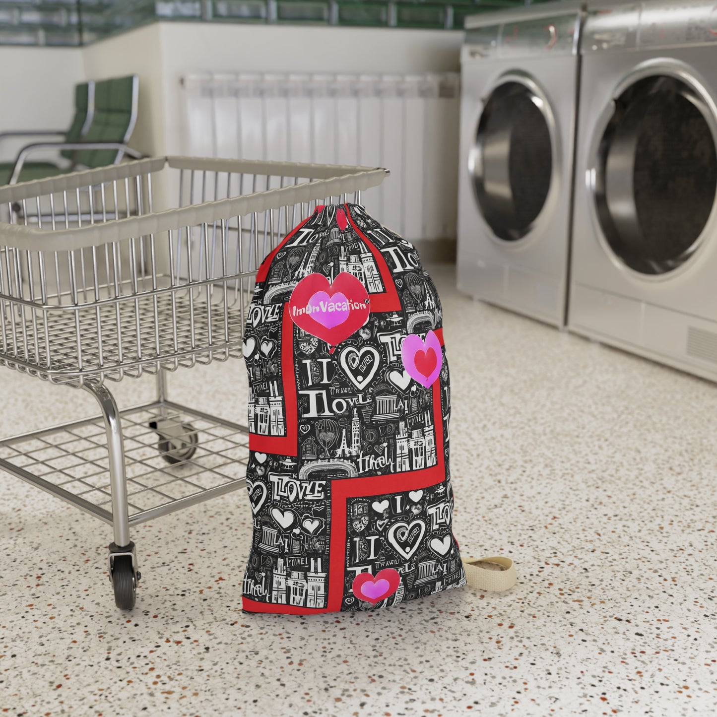 I.O.V-Love Language Travel Laundry Bag