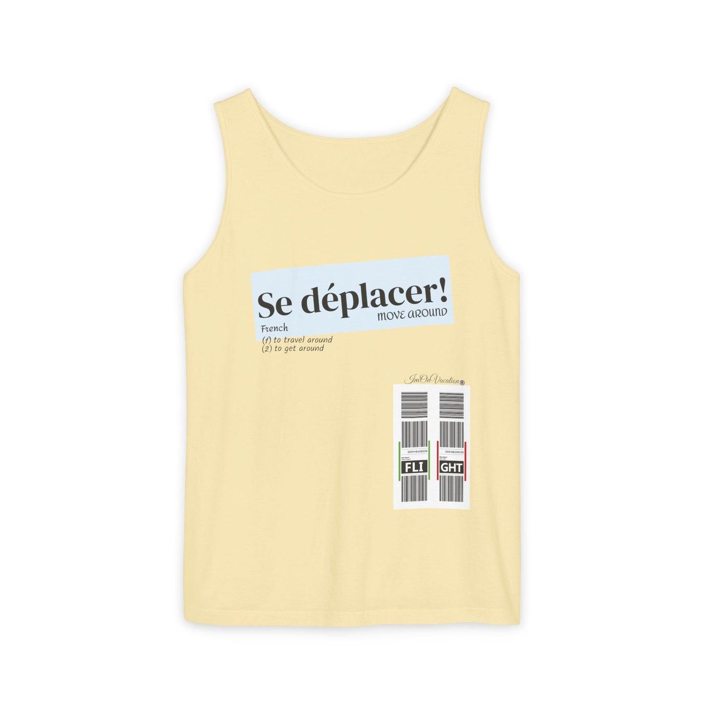 I.O.V-Move Around FL24-Unisex Garment-Dyed Tank Top