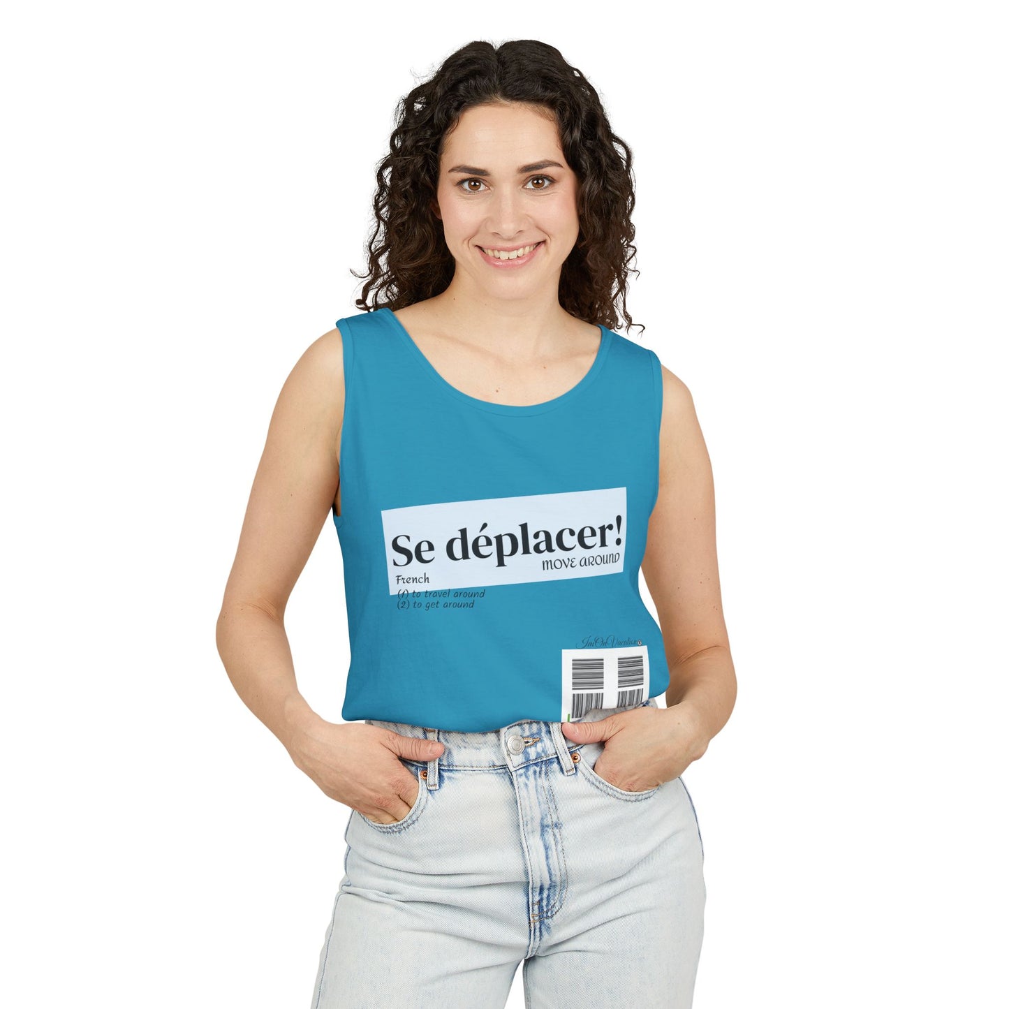 I.O.V-Move Around FL24-Unisex Garment-Dyed Tank Top
