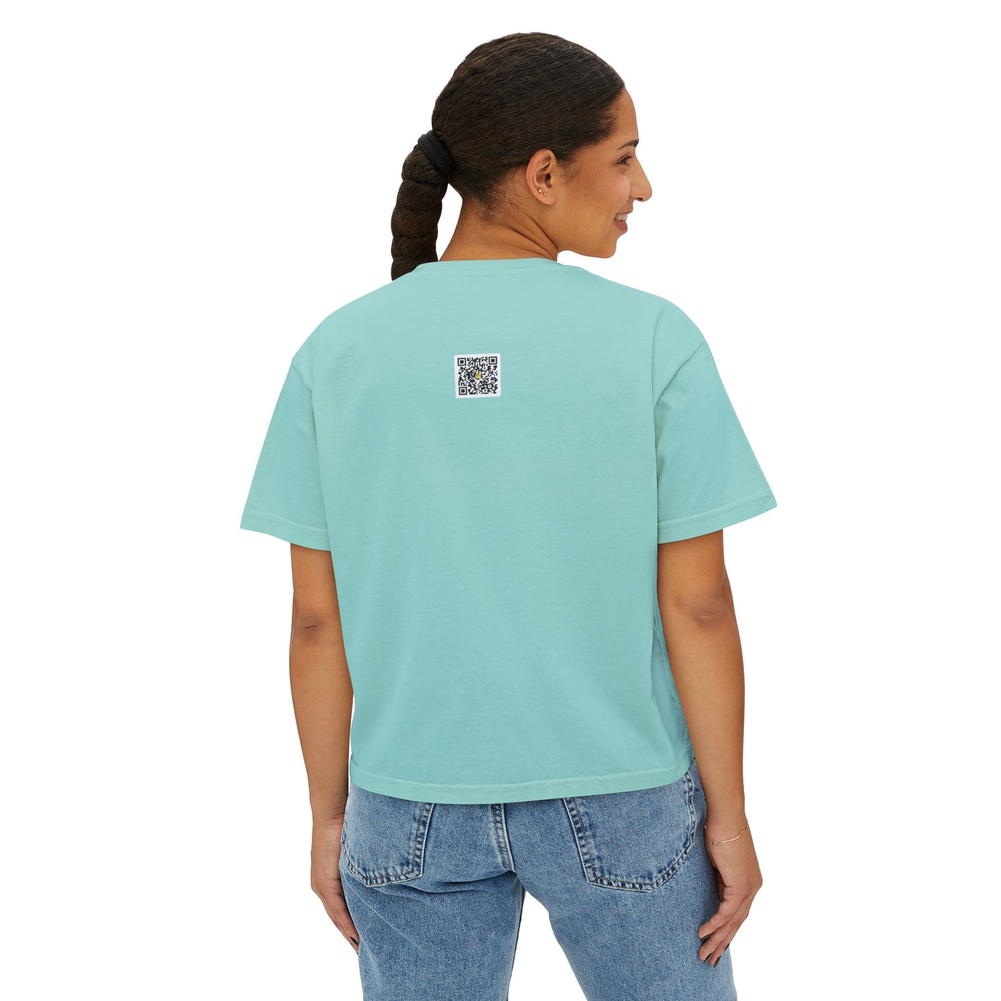 I.O.V-WYA Curacao Women's Boxy Tee