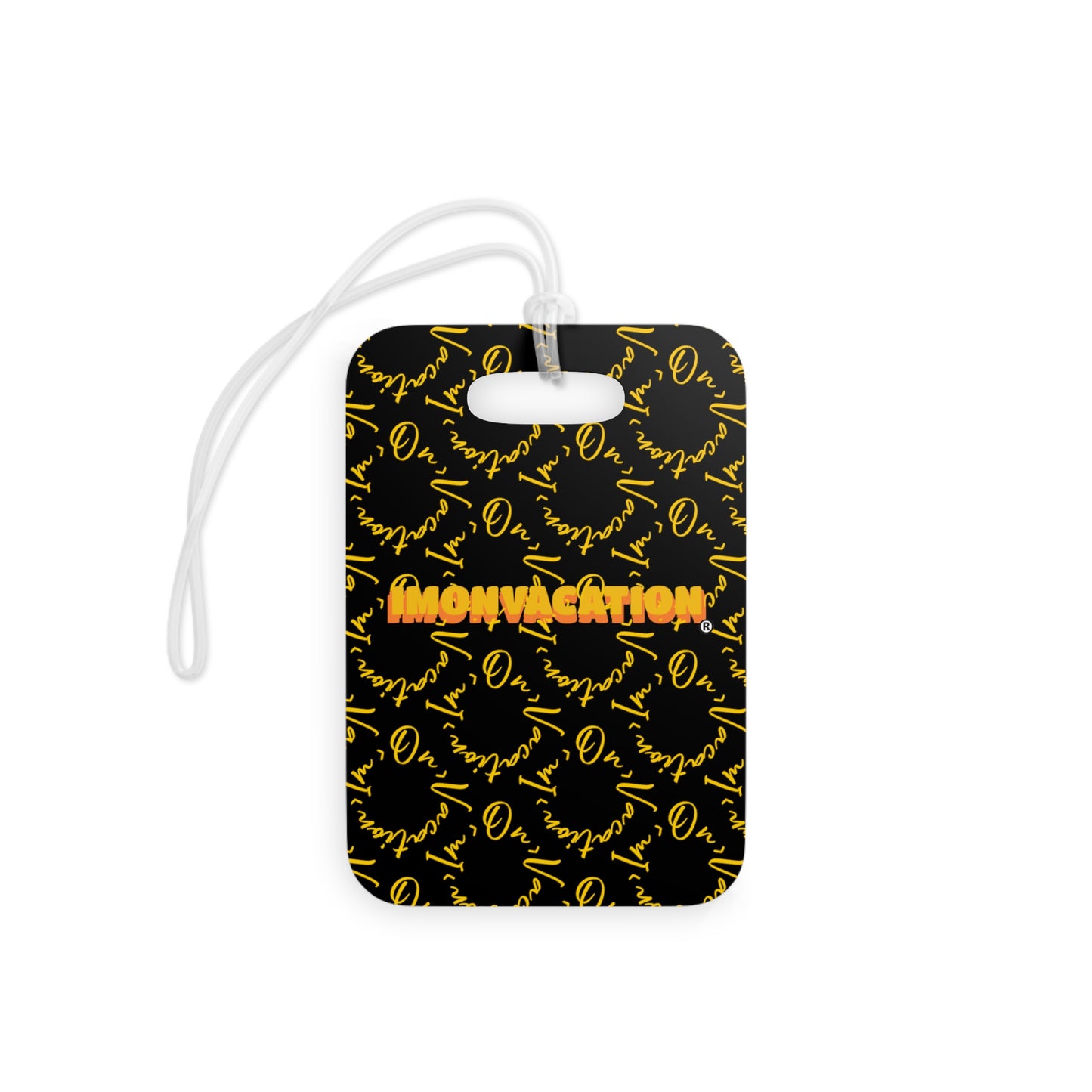 I.O.V-SPS23 Black Luggage Tag