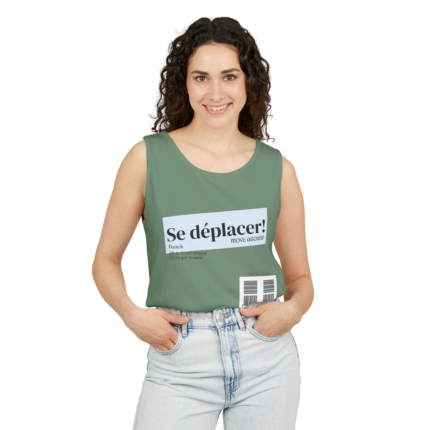 I.O.V-Move Around FL24-Unisex Garment-Dyed Tank Top