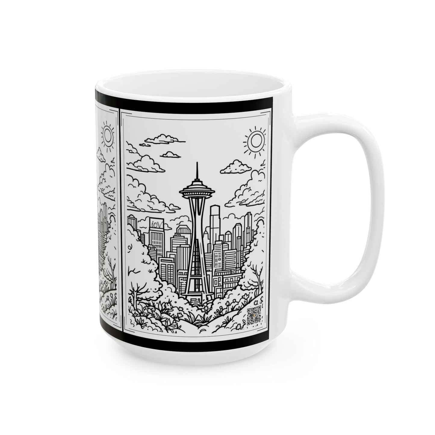 I.O.V-SEA206 Ceramic Mug, (11oz, 15oz)