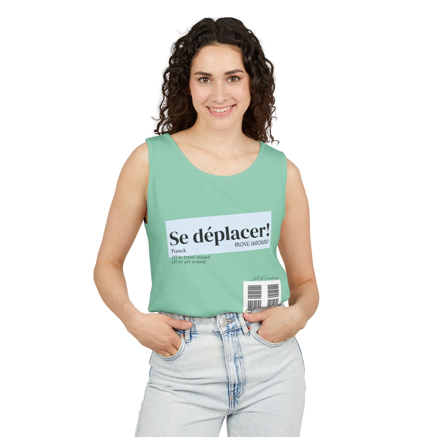 I.O.V-Move Around FL24-Unisex Garment-Dyed Tank Top