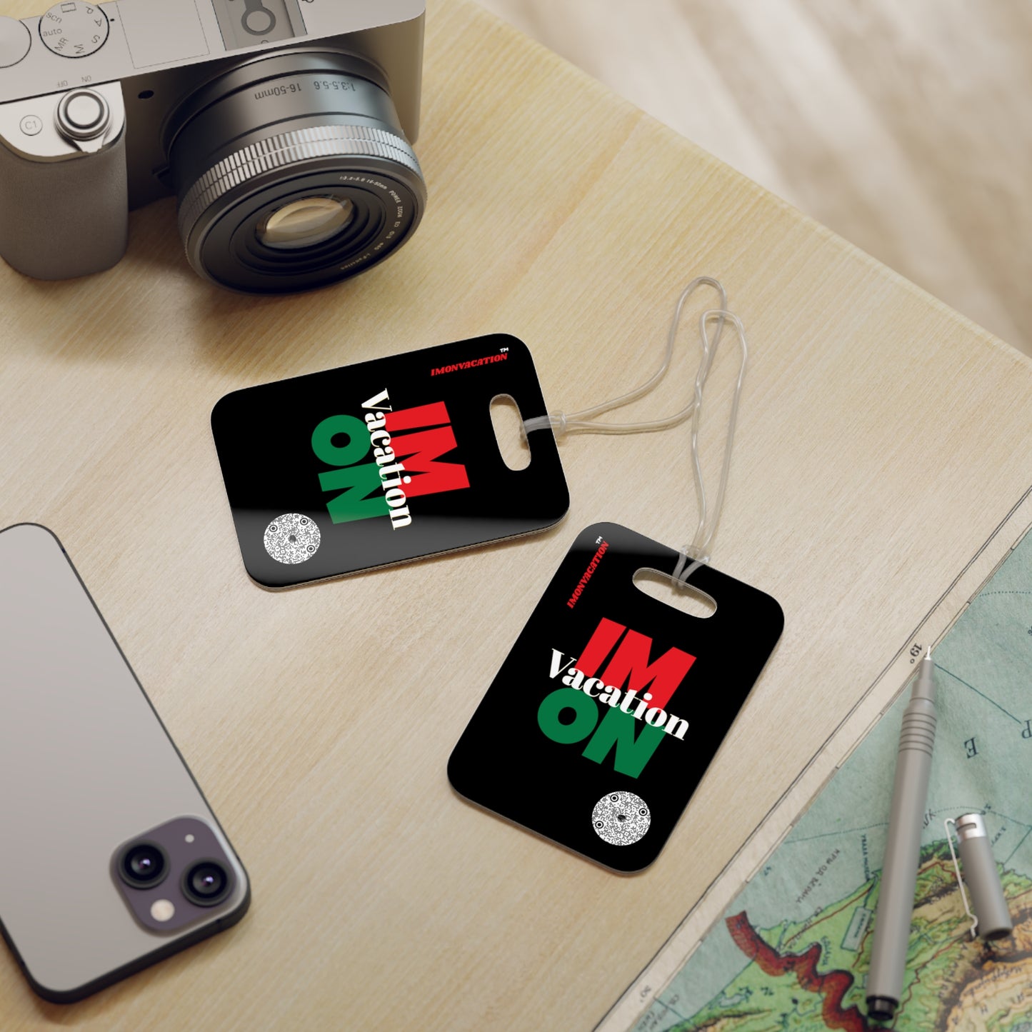 I.O.V-2024 Black Bag Tag