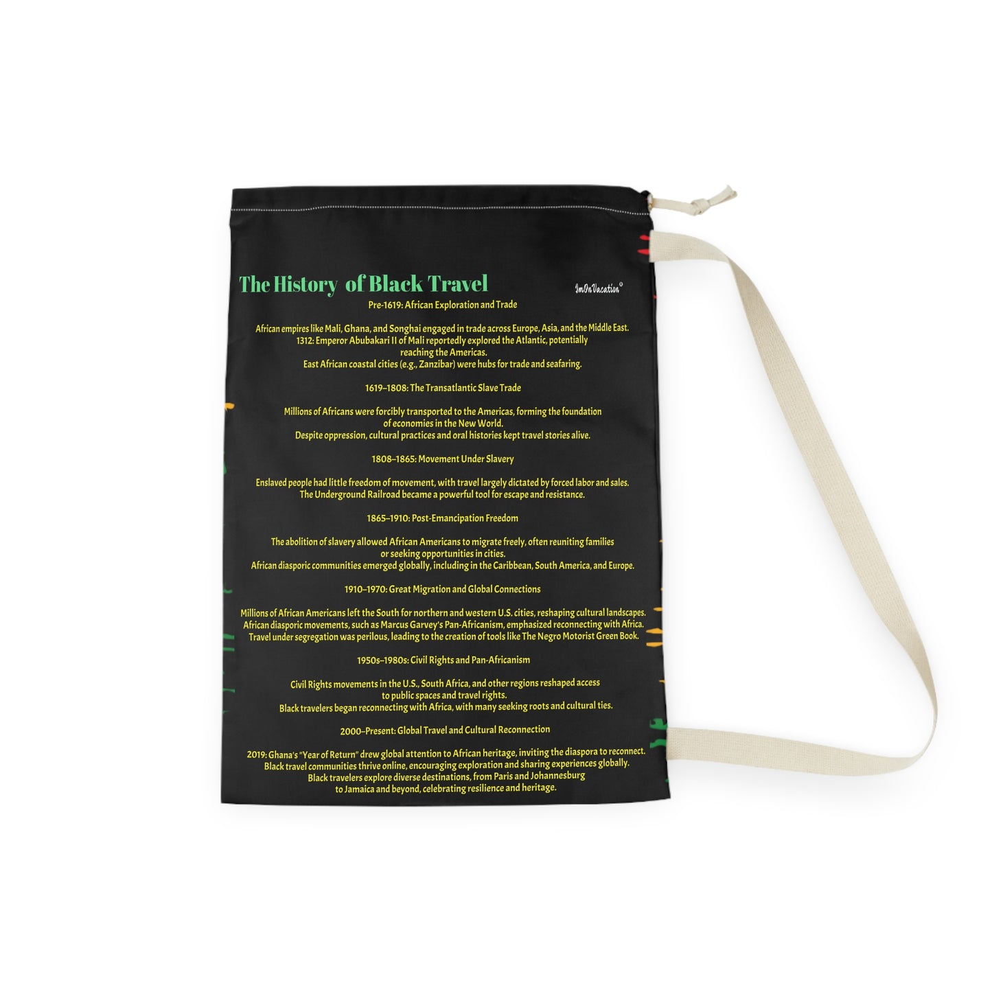 I.O.V-BTH Travel Laundry Bag