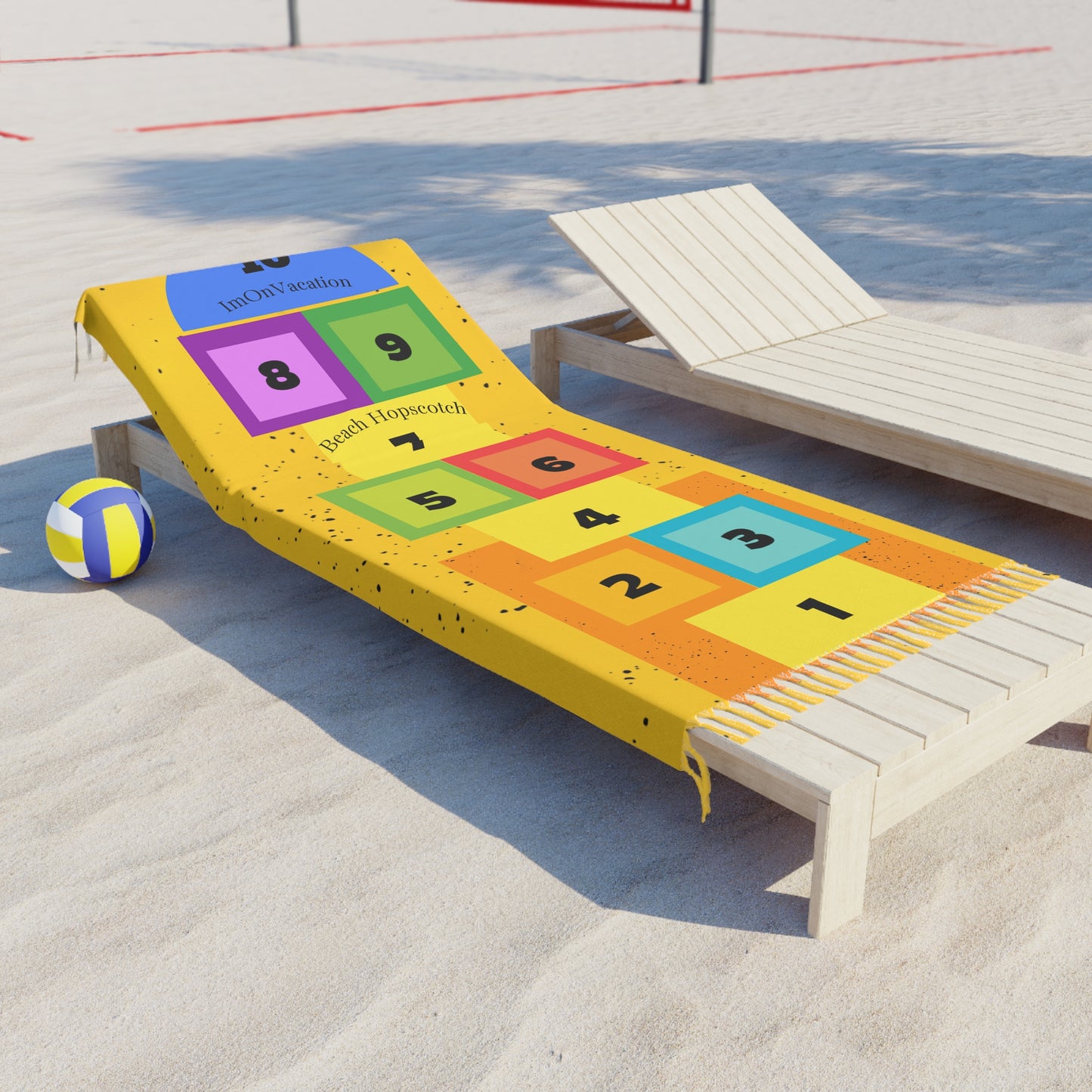 I.O.V-Beach Cloth -Hopscotch