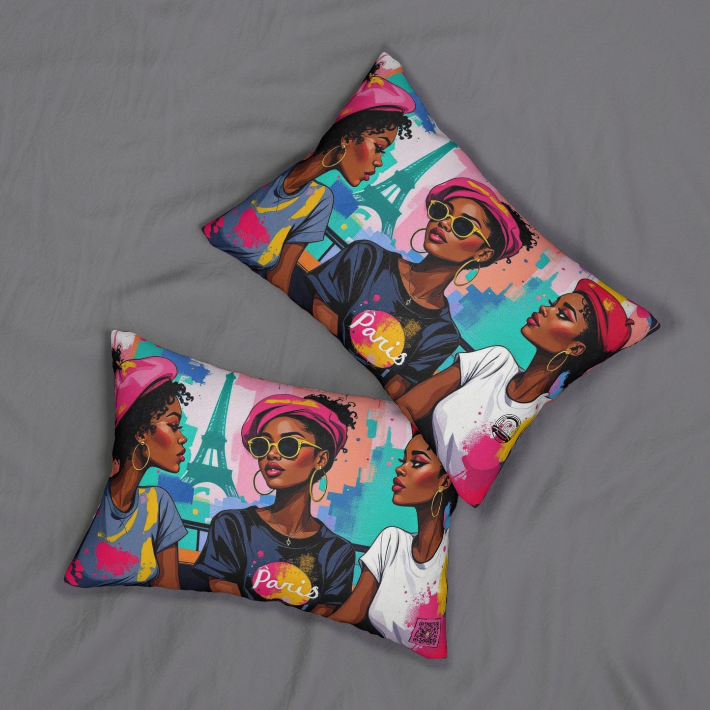 I.O.V-Paris Vibes (CDG) Lumbar Pillow