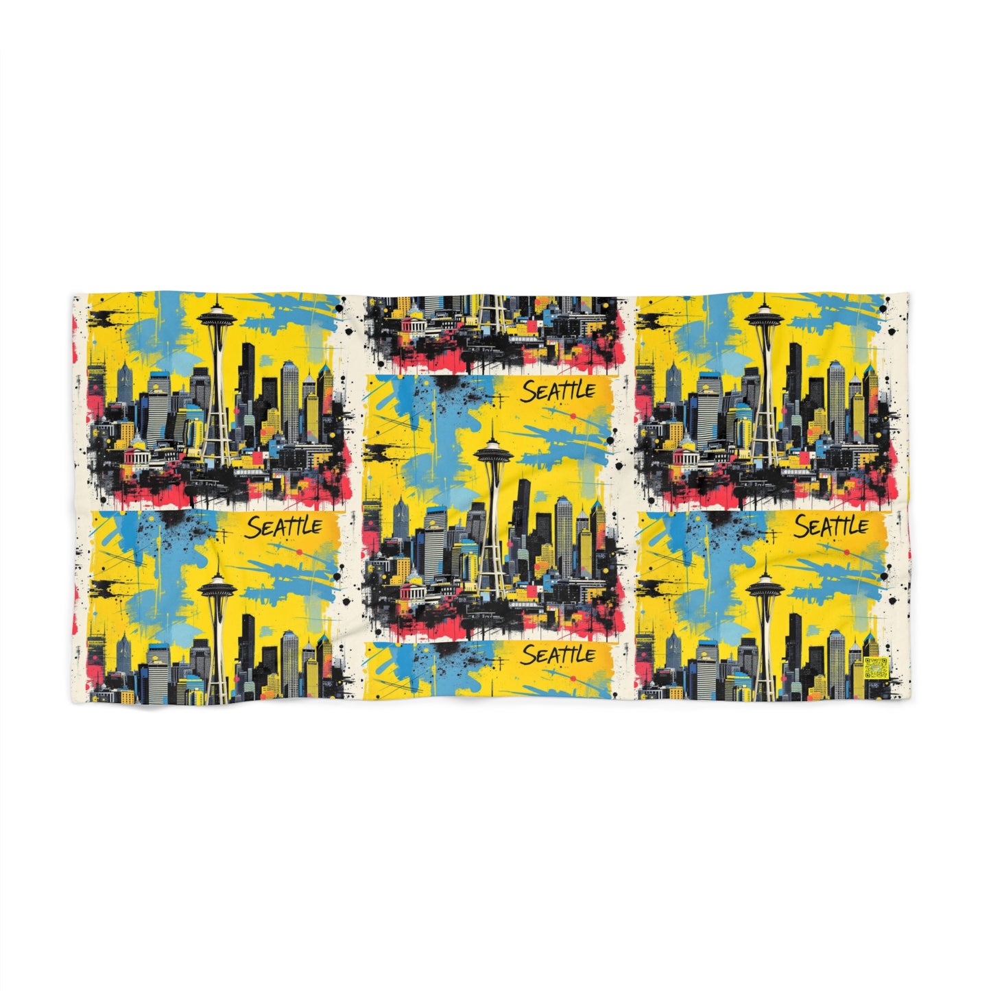 I.O.V-SEAsky1 Beach Towel
