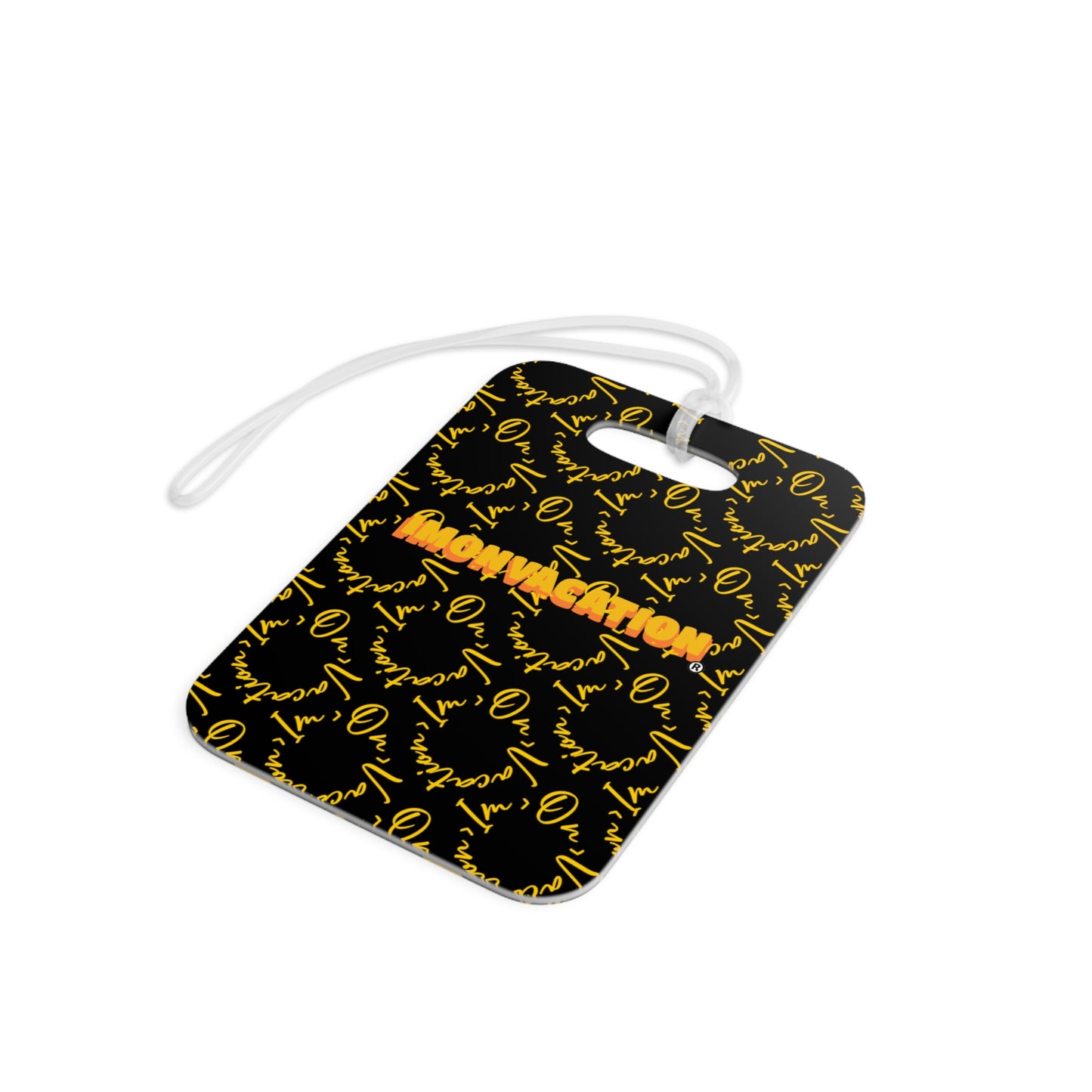 I.O.V-SPS23 Black Luggage Tag