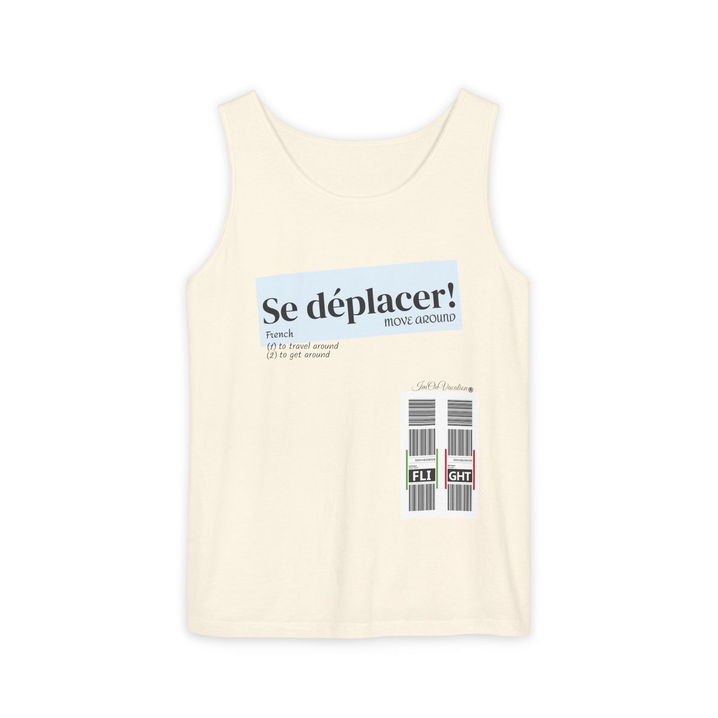 I.O.V-Move Around FL24-Unisex Garment-Dyed Tank Top