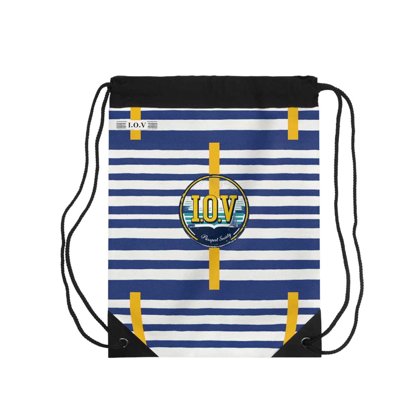 I.O.V-PS Nautical Drawstring Bag