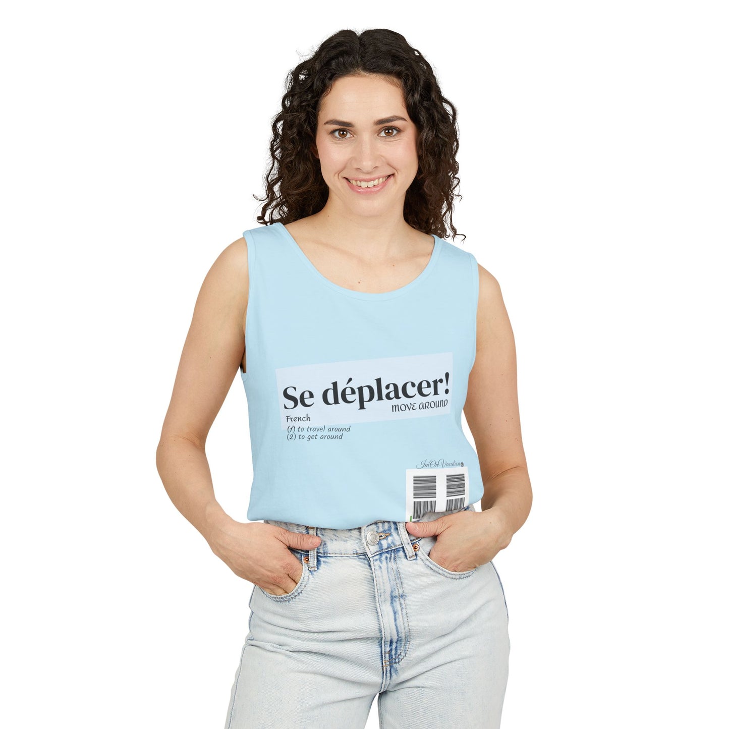 I.O.V-Move Around FL24-Unisex Garment-Dyed Tank Top
