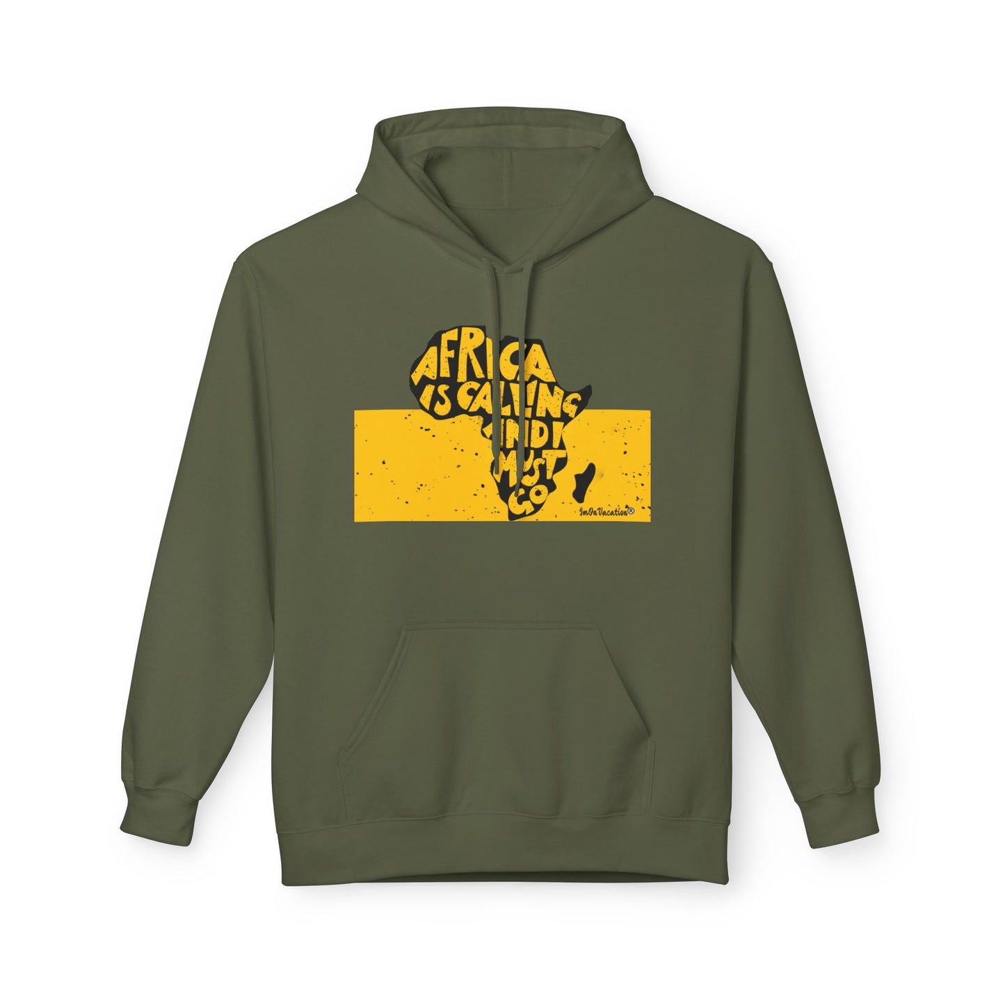 I.O.V-Africa Is Calling Hoodie - Unisex Softstyle Fleece Sweatshits