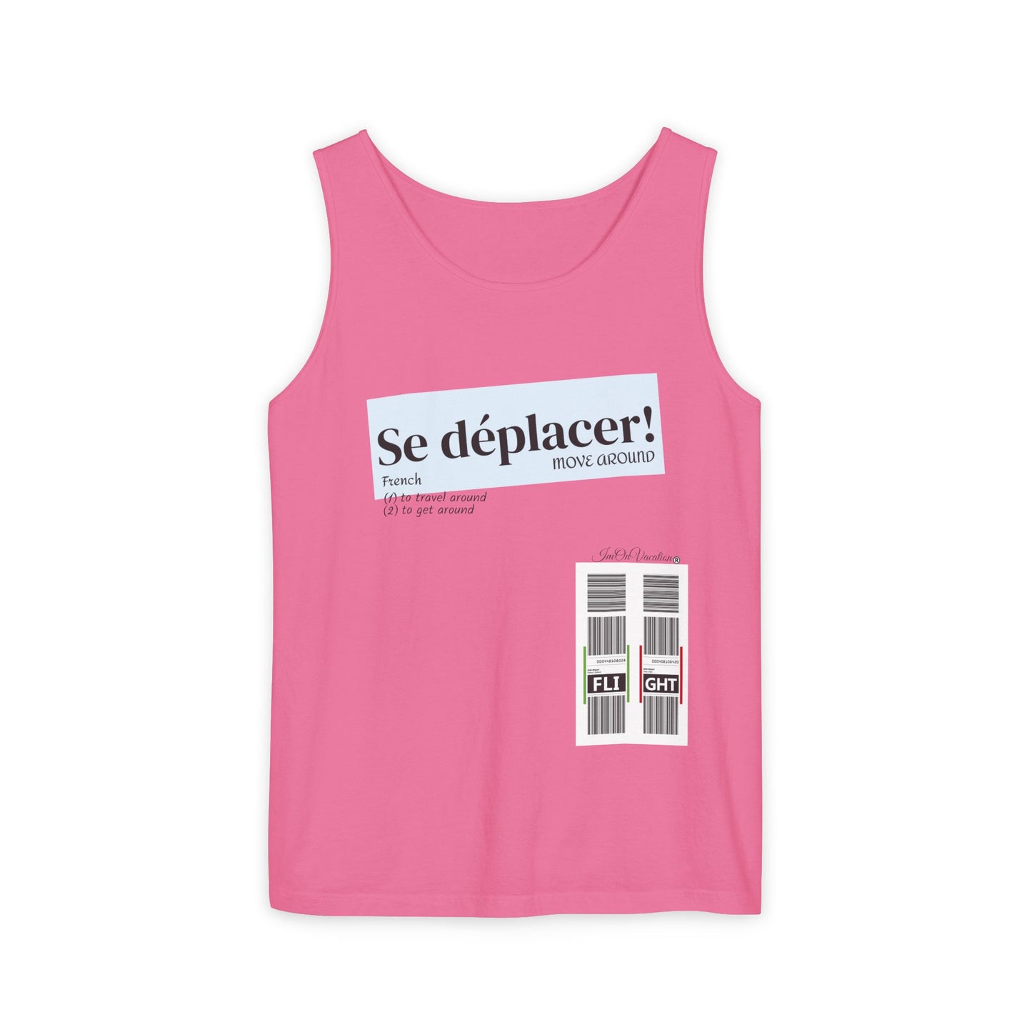 I.O.V-Move Around FL24-Unisex Garment-Dyed Tank Top