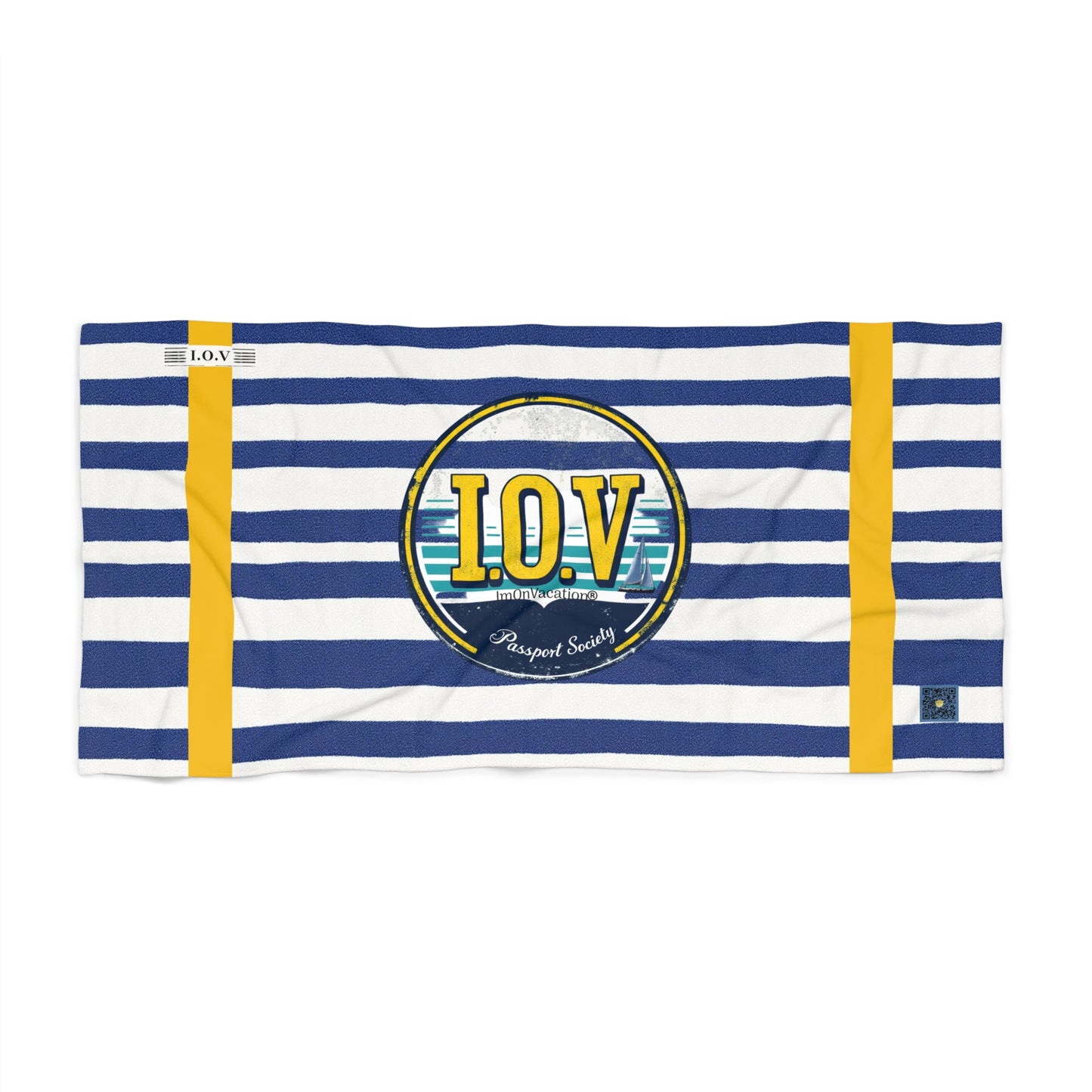 I.O.V-PS Nautical-H Beach Towel