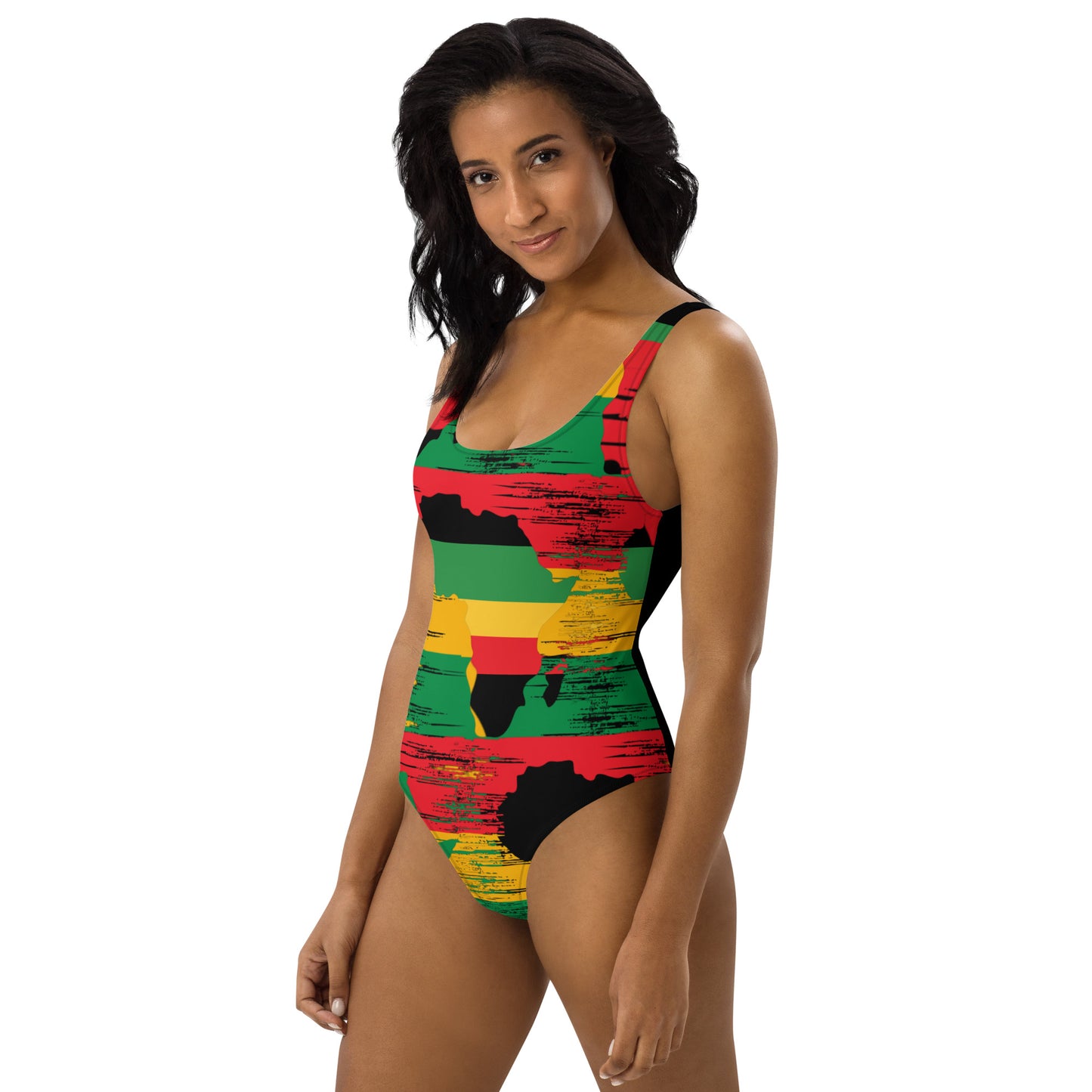 I.O.V-SPS24 Africa One Love One-Piece Swimsuit