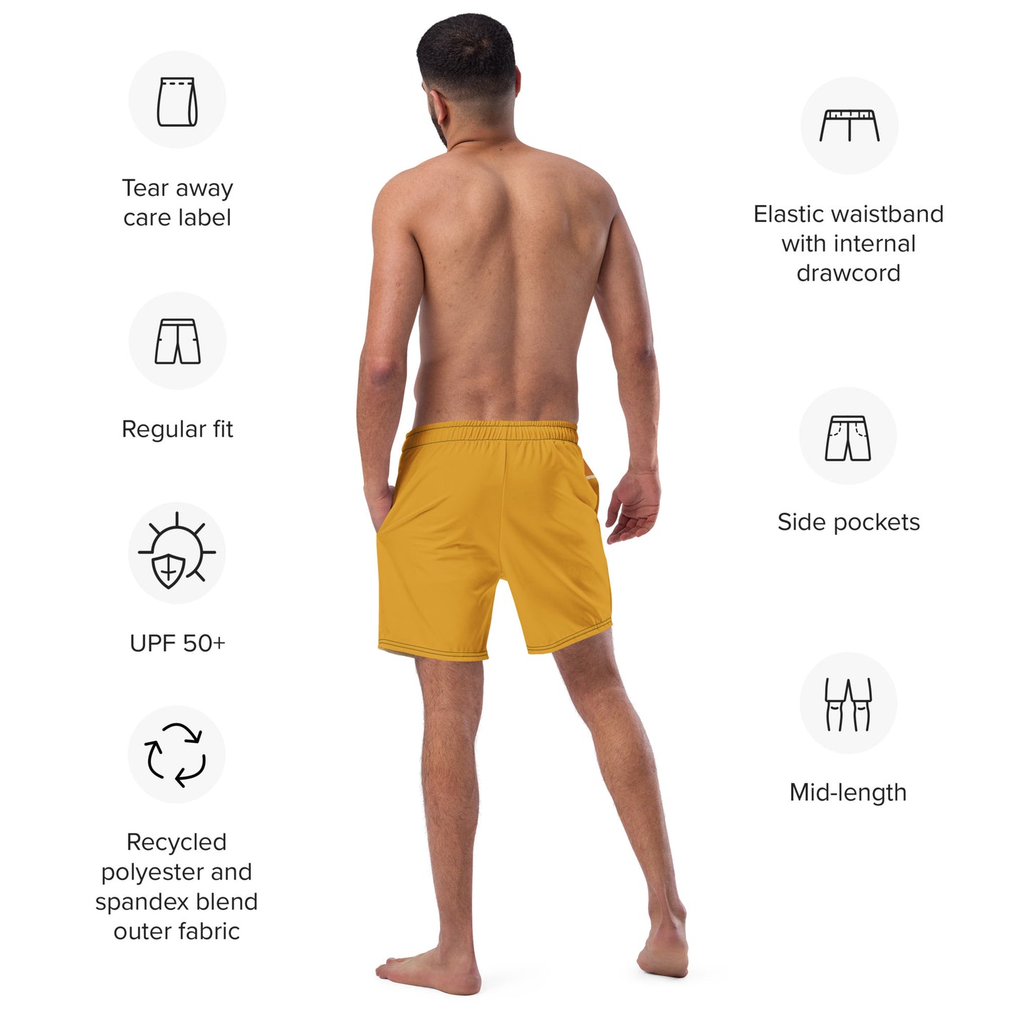 I.O.V-SPS24 STORGLB All-Over Print Recycled Swim Trunks