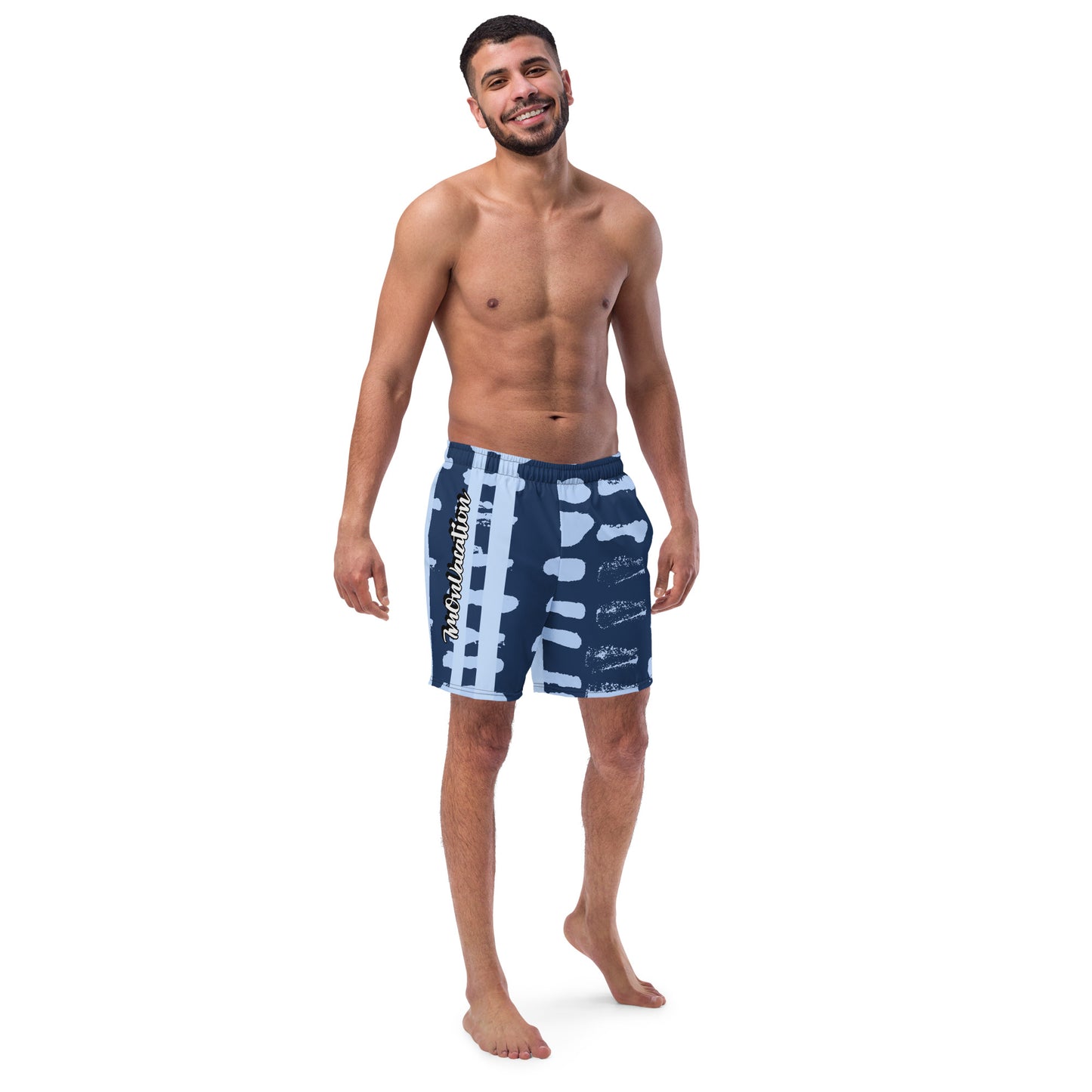 I.O.V-SPS24 TD All-Over Print Recycled Swim Trunks