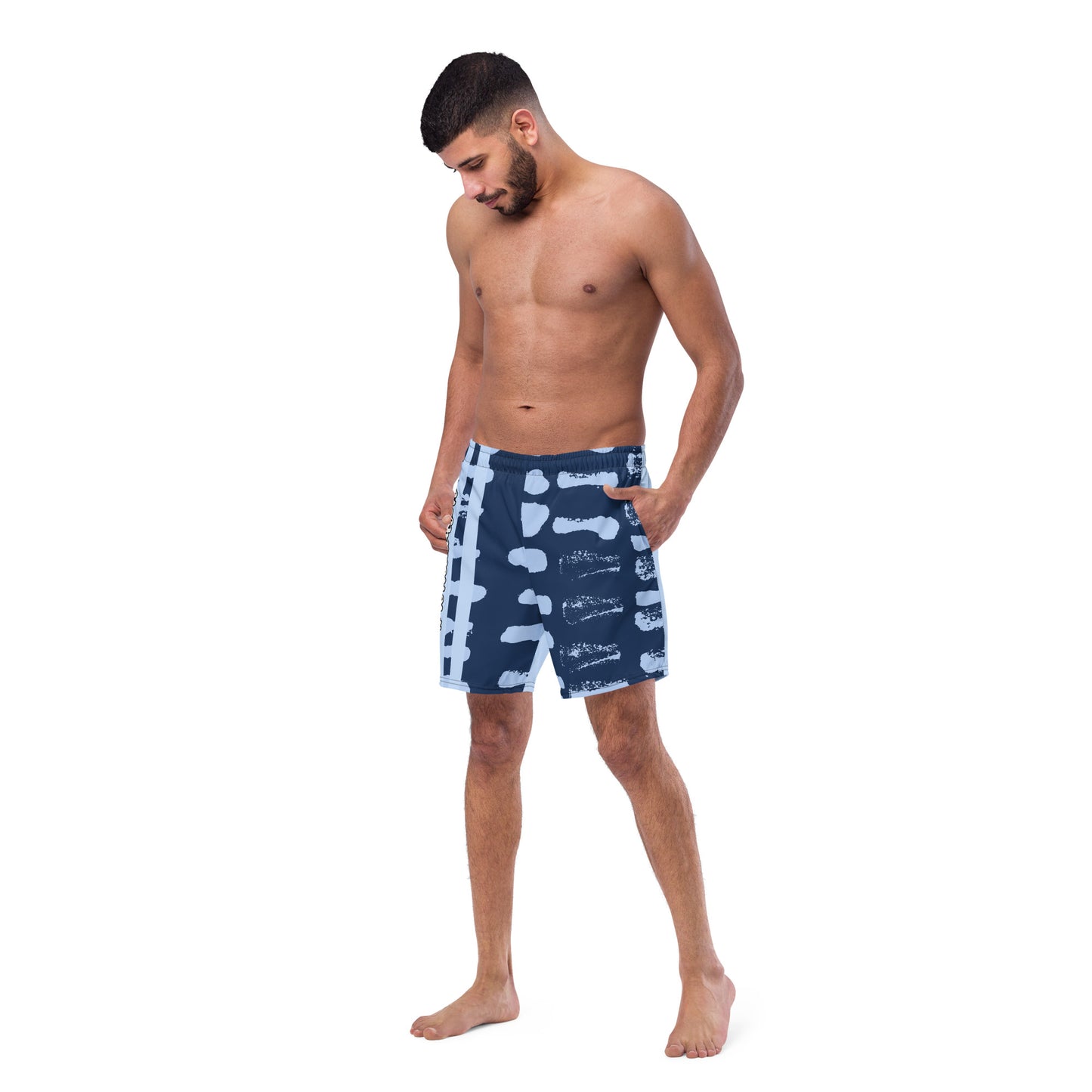 I.O.V-SPS24 TD All-Over Print Recycled Swim Trunks