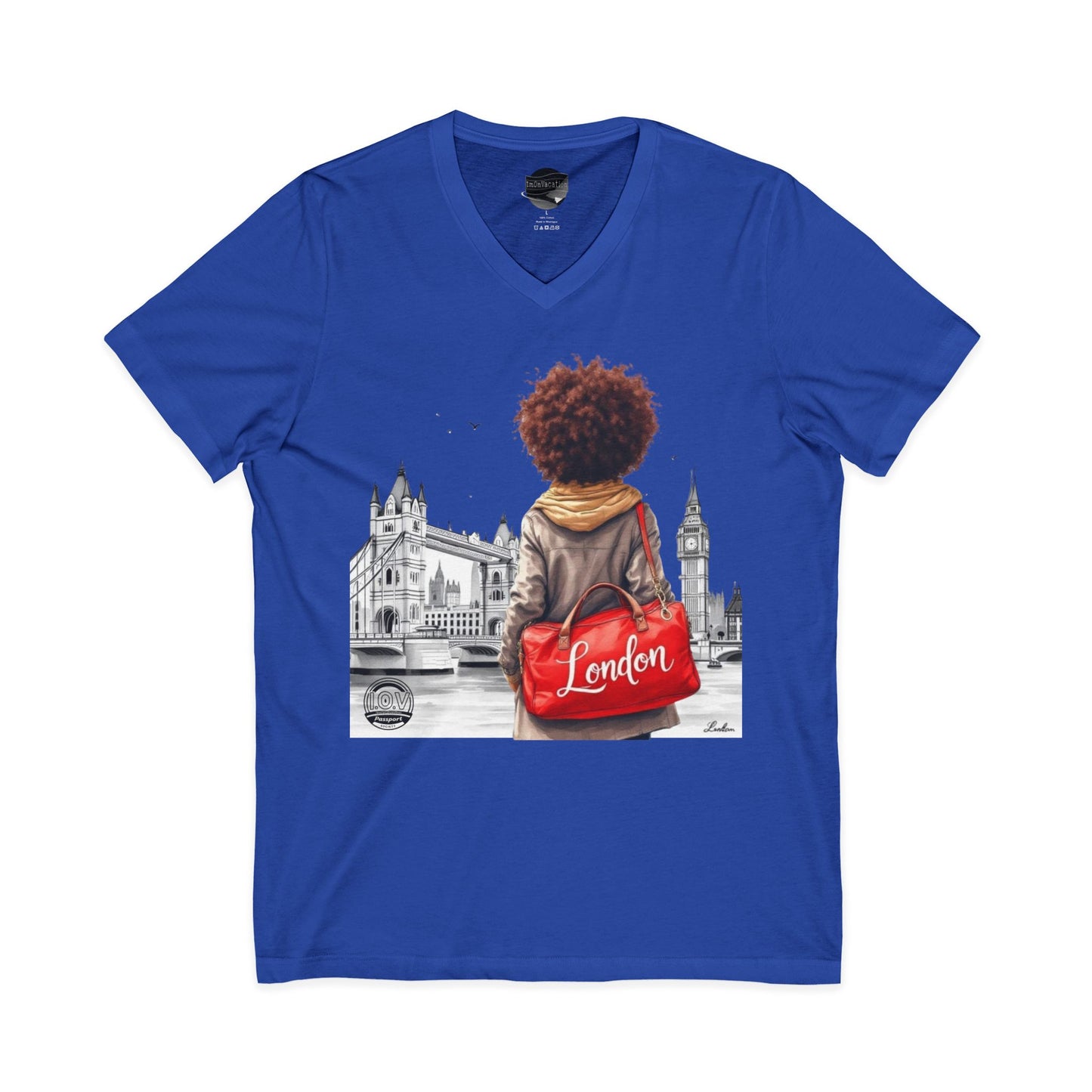 I.O.V-BGT London (LHR) Adventure V-Neck Tee