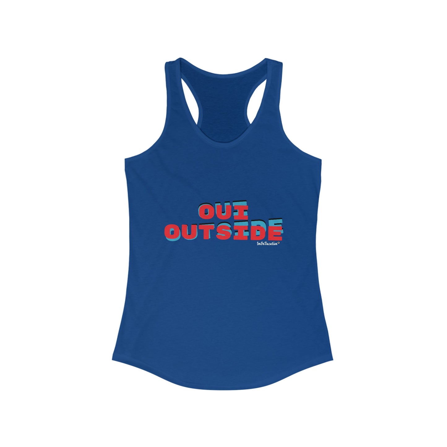 I.O.V-Oui(We) Outside Women's Ideal Racerback Tank