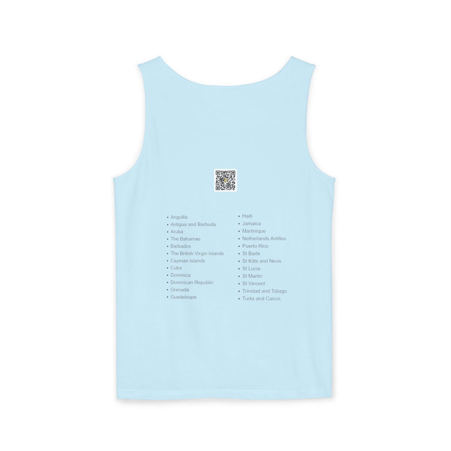 I.O.V-Caribbean Unisex Garment-Dyed Tank Top