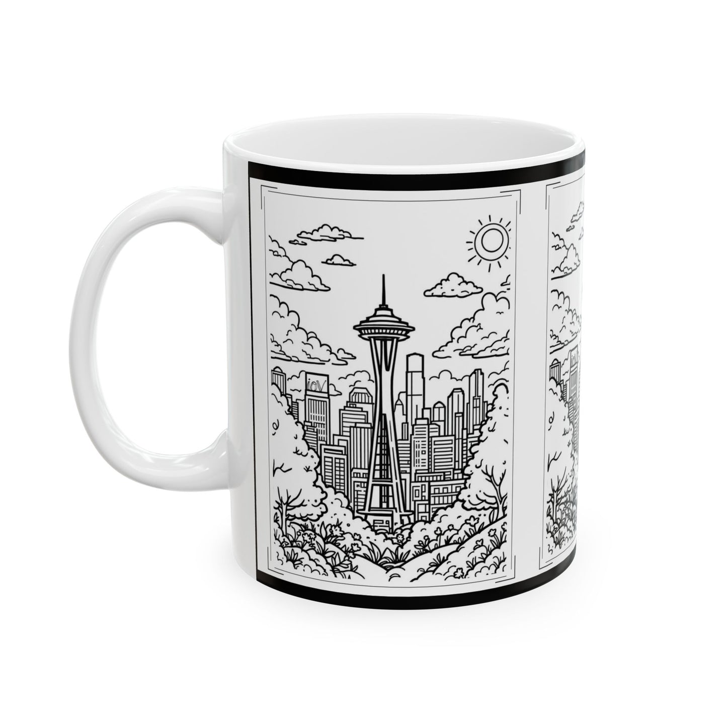 I.O.V-SEA206 Ceramic Mug, (11oz, 15oz)