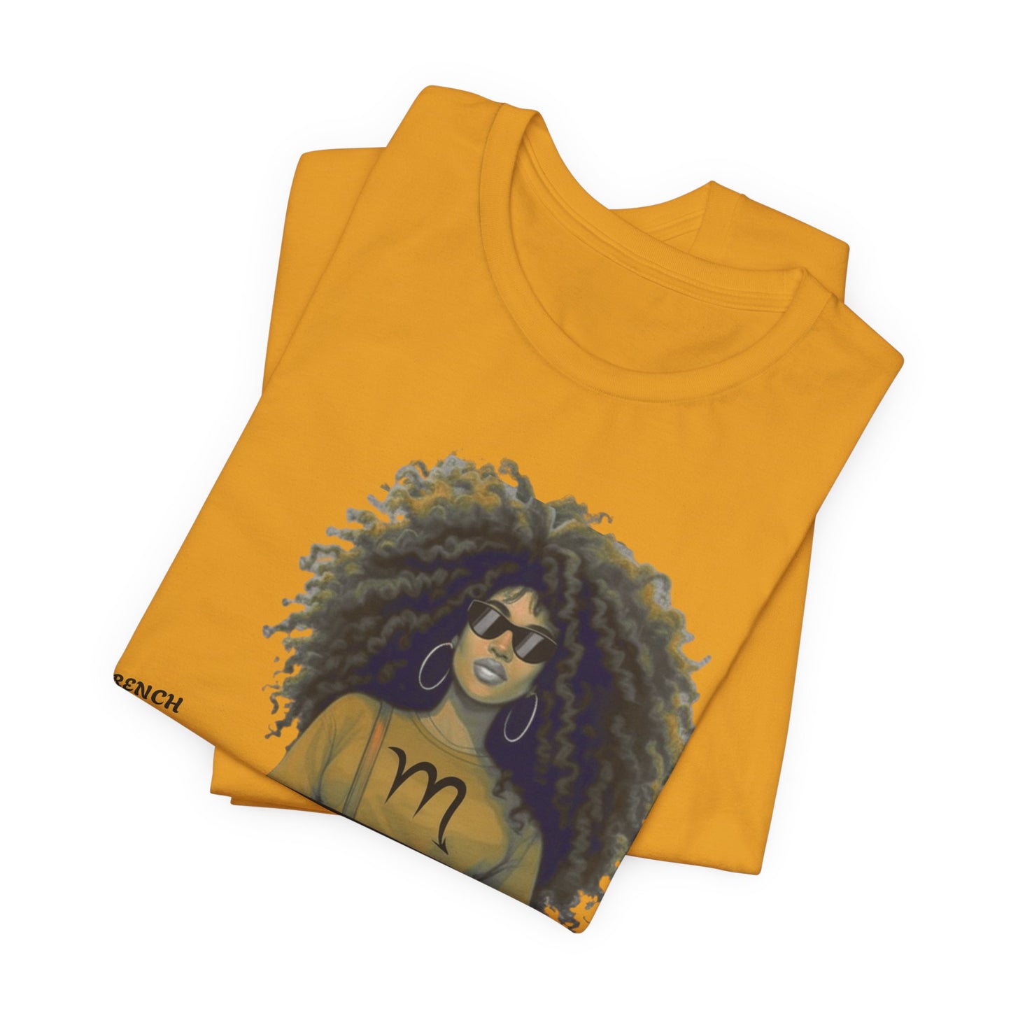 I.O.V-(Scorpio) Voyage Avec Moi Afro Travel Girl Graphic Tee