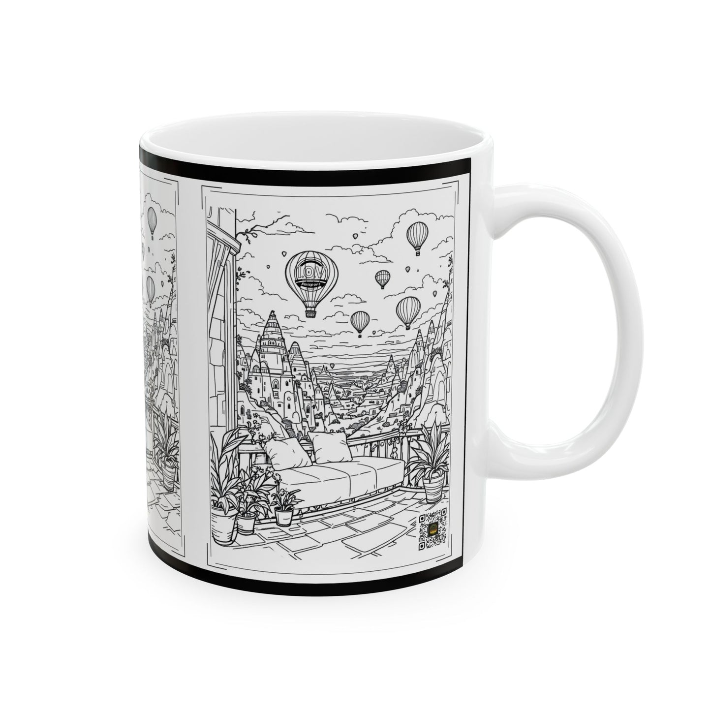 I.O.V-PS Cappadocia (ASR) Ceramic Mug, (11oz, 15oz)