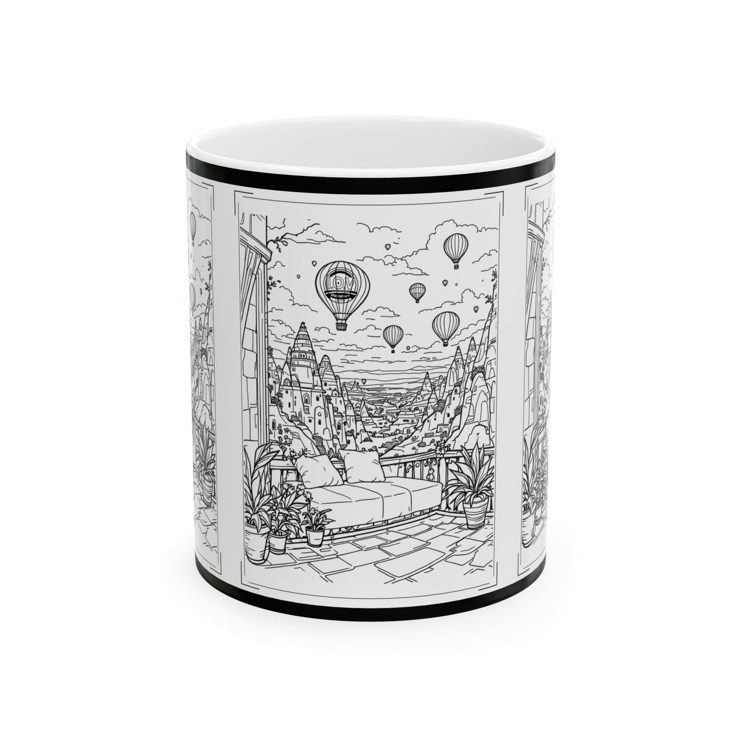 I.O.V-PS Cappadocia (ASR) Ceramic Mug, (11oz, 15oz)