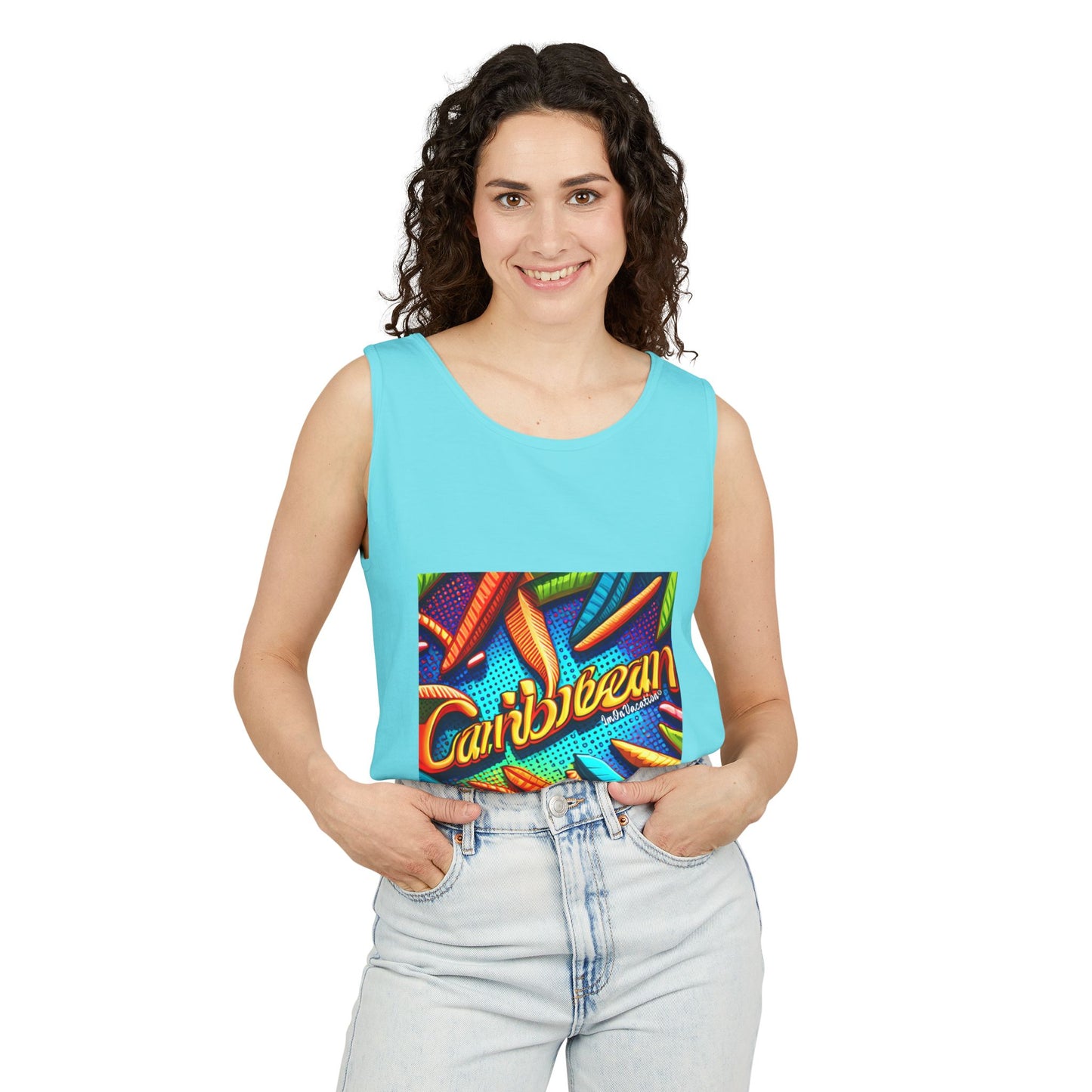 I.O.V-Caribbean Unisex Garment-Dyed Tank Top